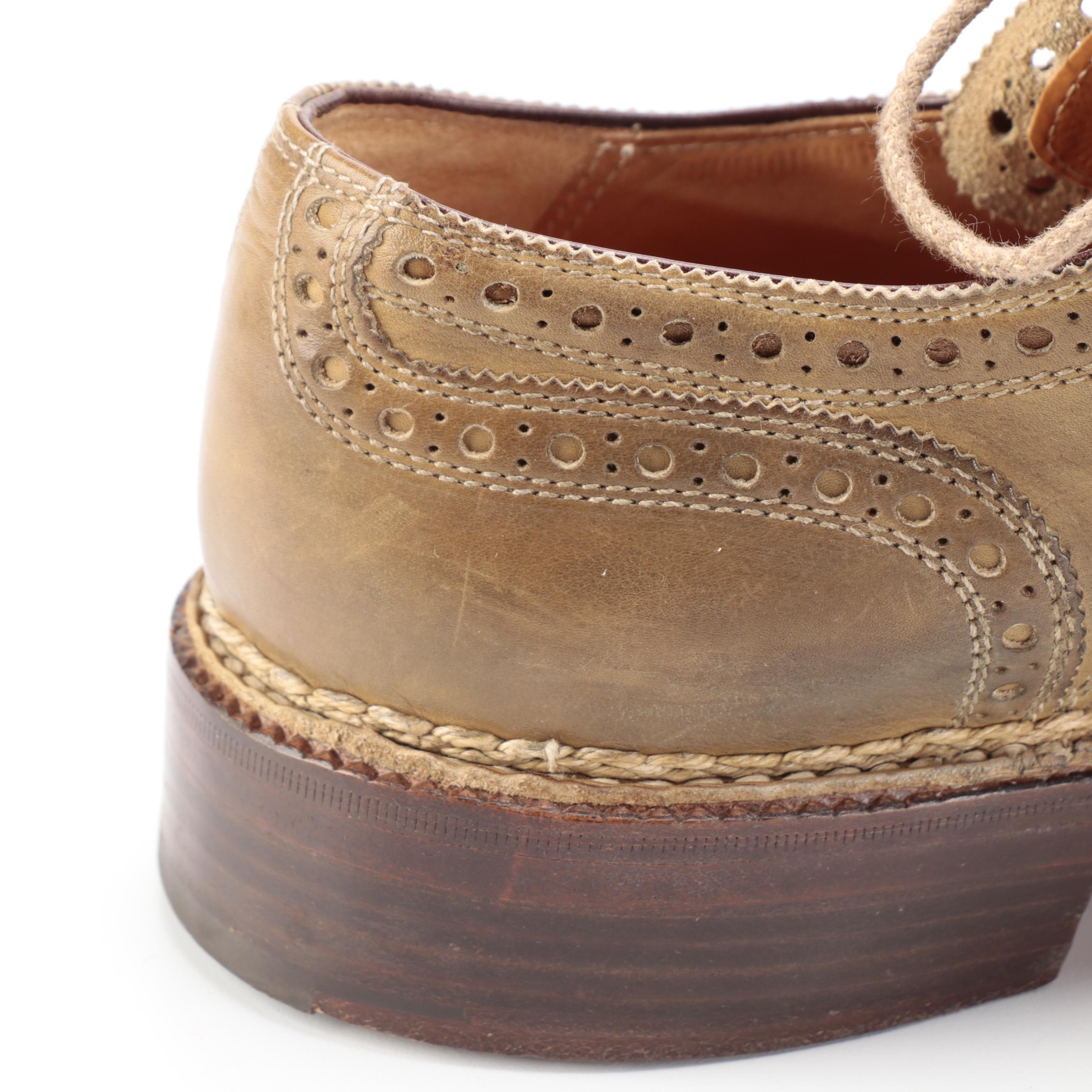 Men's Bettanin & Venturi Full Brogue Derby Shoes for Barneys New York