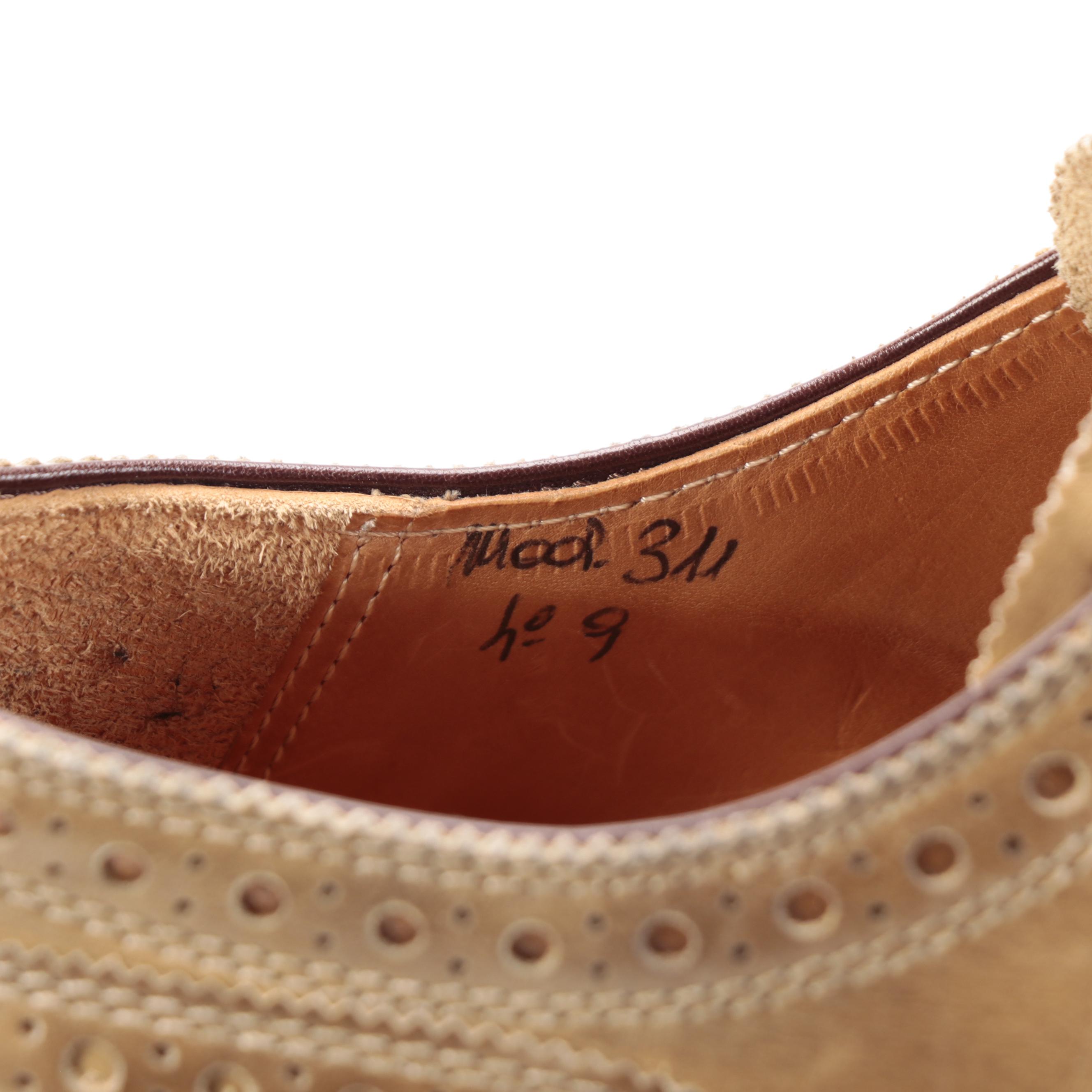 Men's Bettanin & Venturi Full Brogue Derby Shoes for Barneys New York