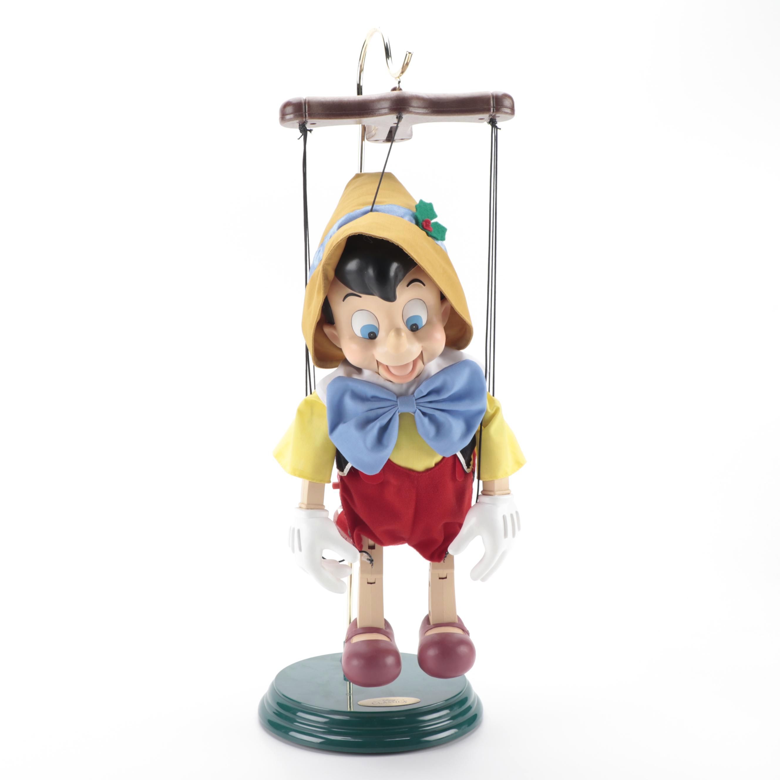 Walt Disney Classics "Pinocchio" Marionette with Stand