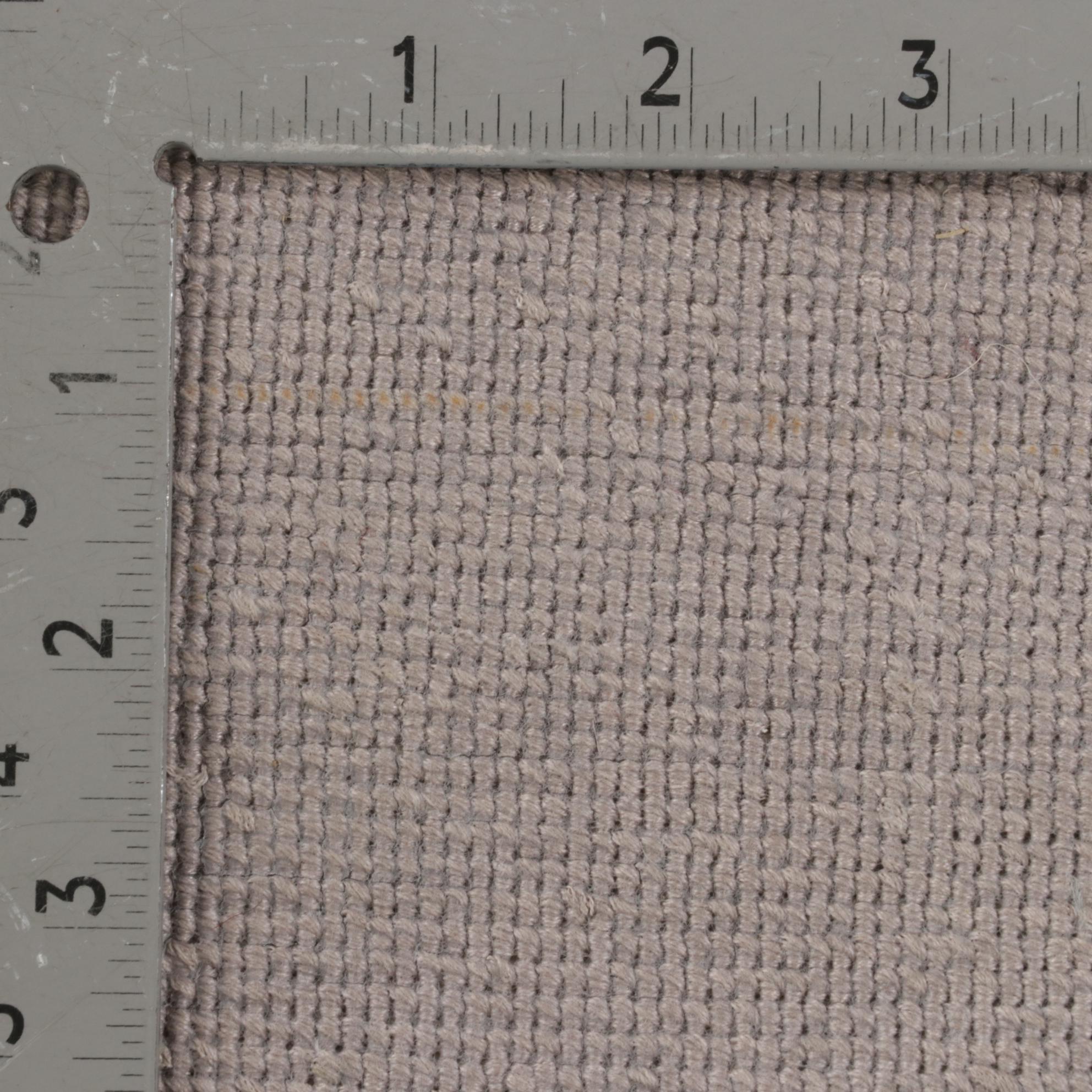 2' x 2' Hand-Knotted Indian Modern Style Art Silk Rugs, 2010s