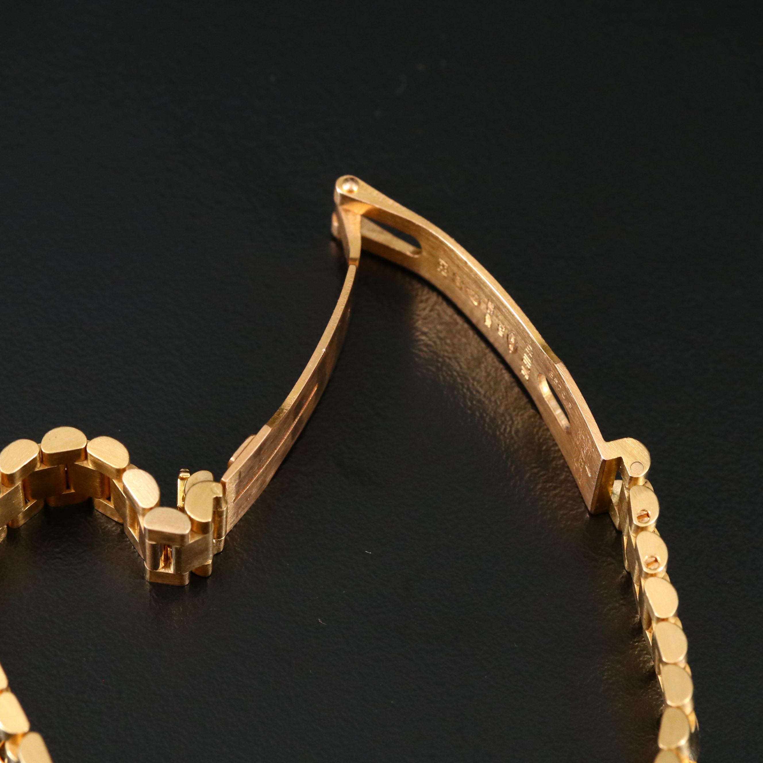 1990 Rolex Datejust President 18K Gold and 1.20 CTW Diamond Watch