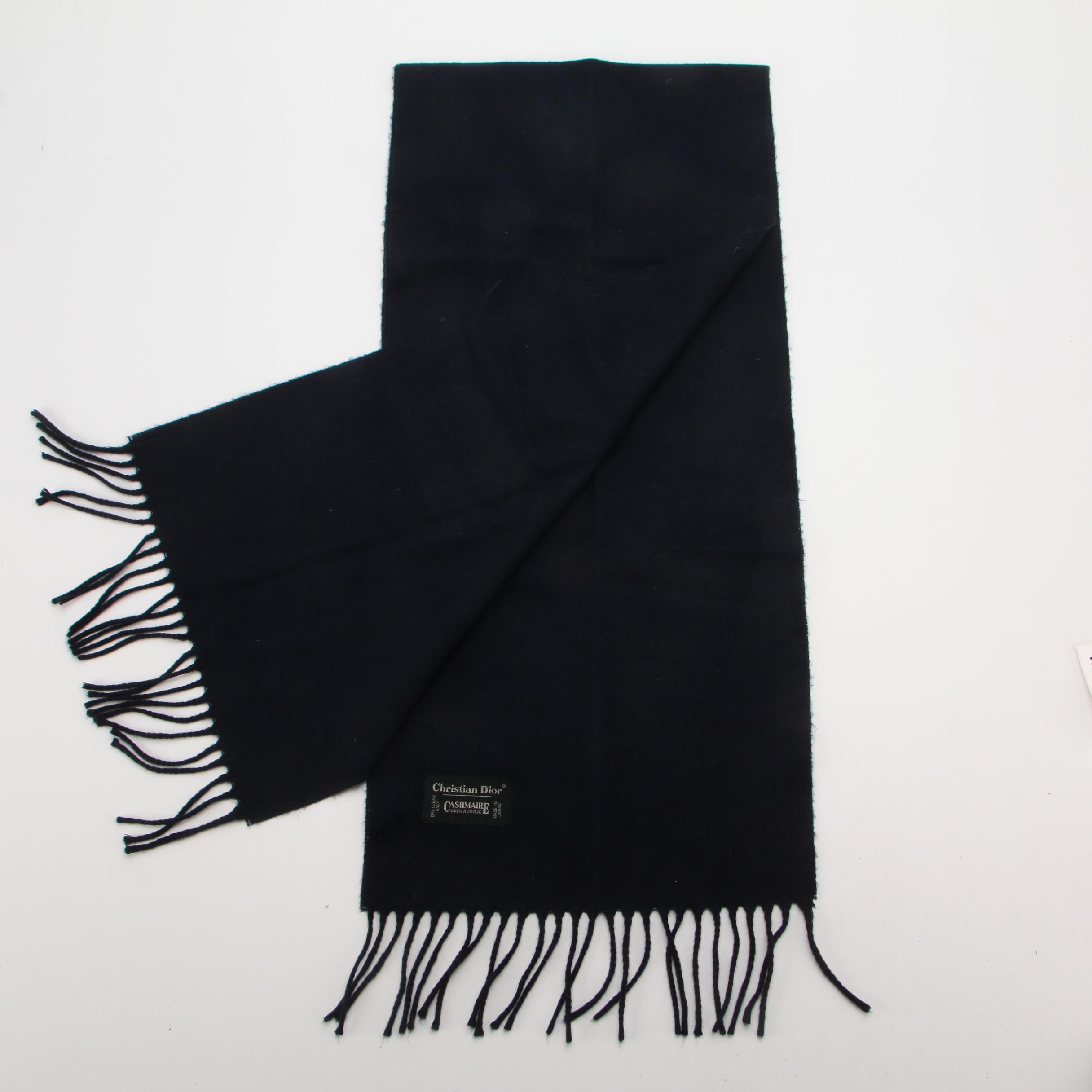 Christian Dior Cashmere Scarf with Liz Claiborne and Other Scarves
