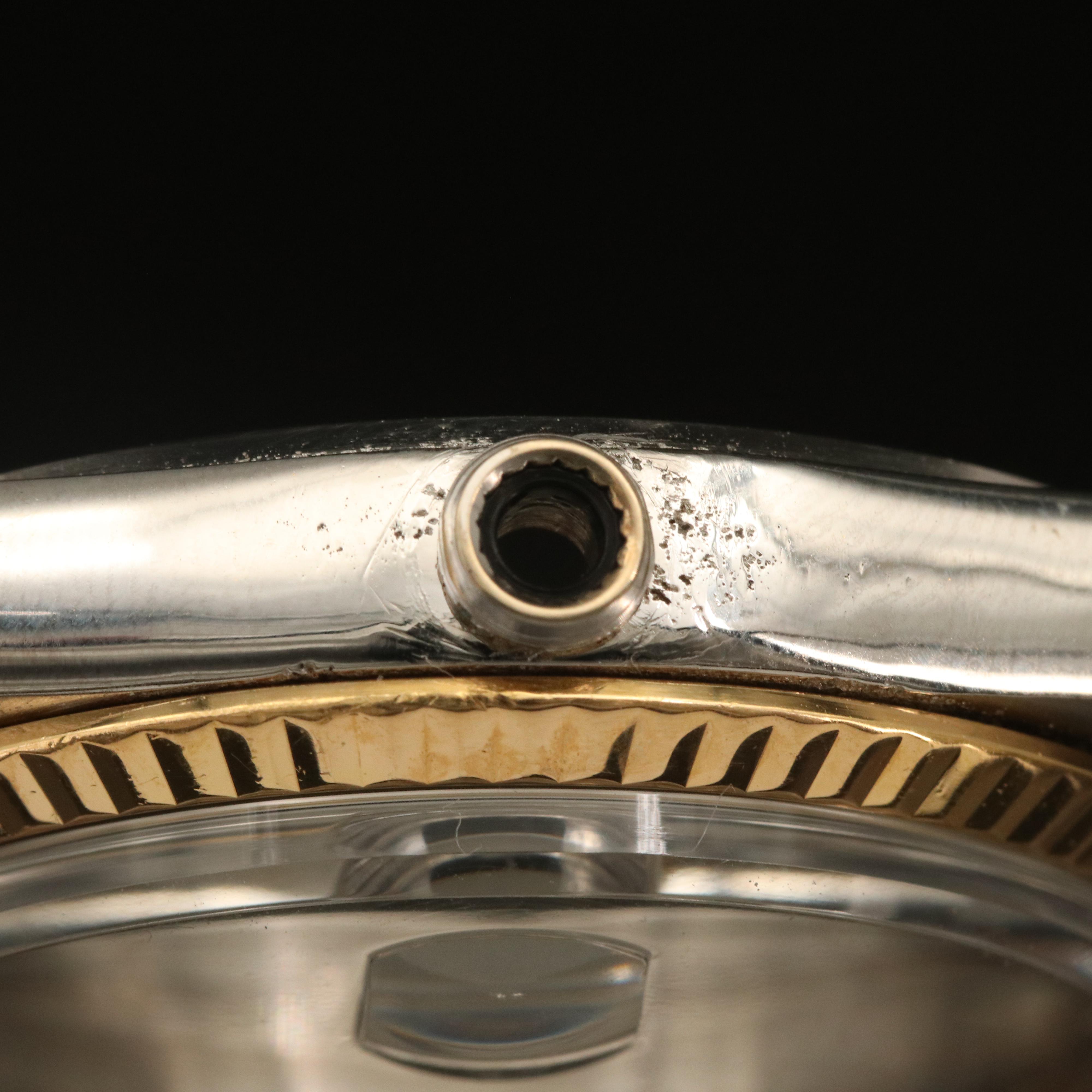 1985 Rolex Two Tone Datejust 18K and Stainless Steel Automatic Watch