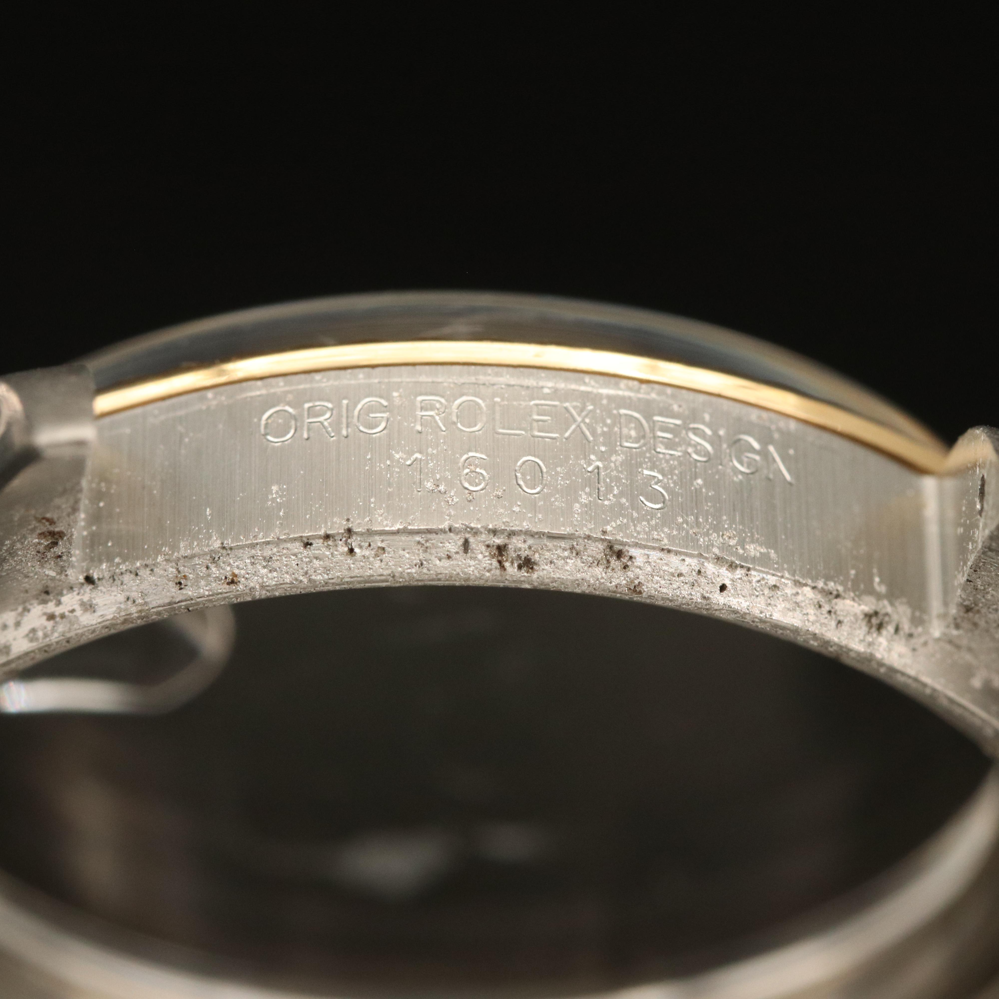 1985 Rolex Two Tone Datejust 18K and Stainless Steel Automatic Watch