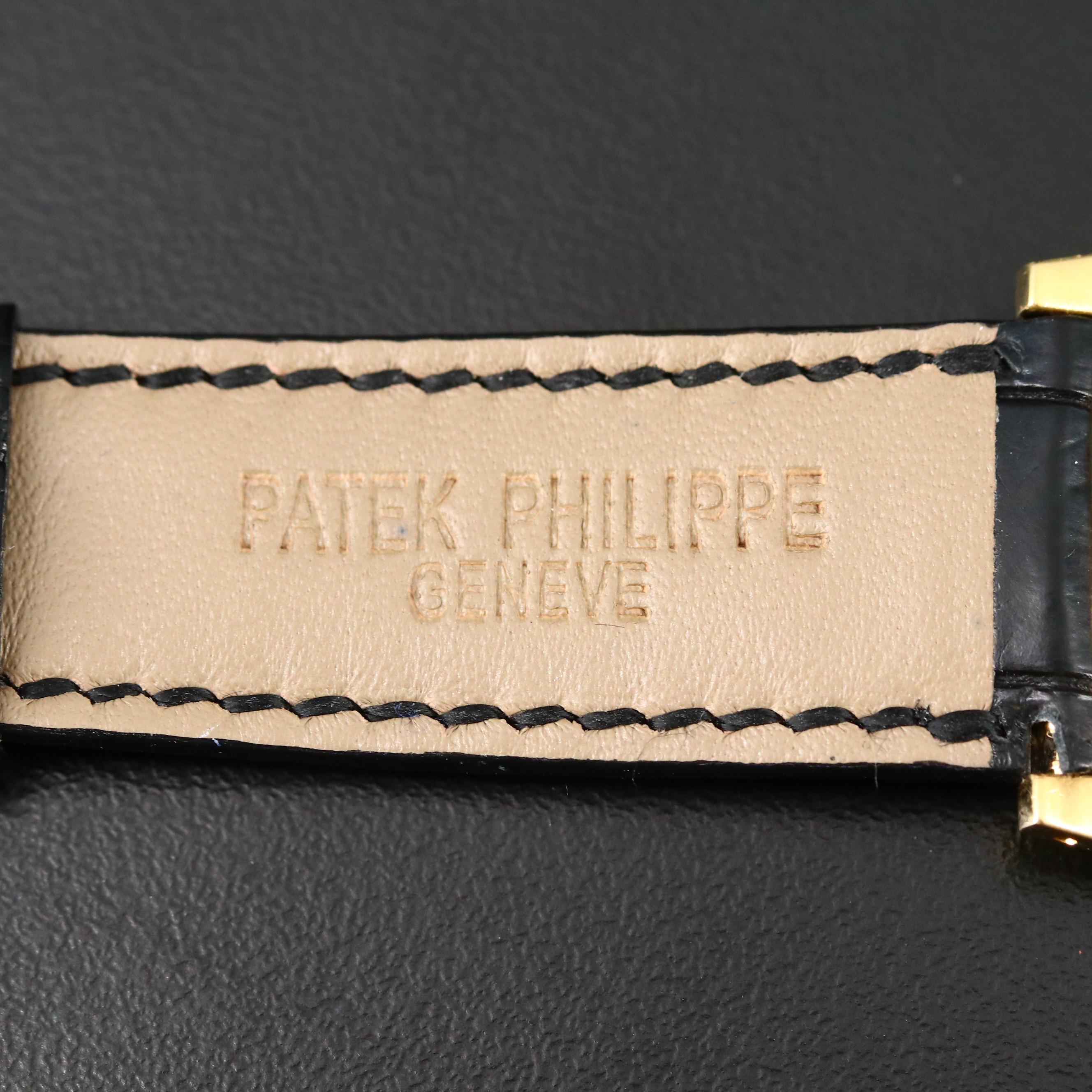 Vintage Patek Philippe Ref. 3544 18K Yellow Gold Stem Wind Watch
