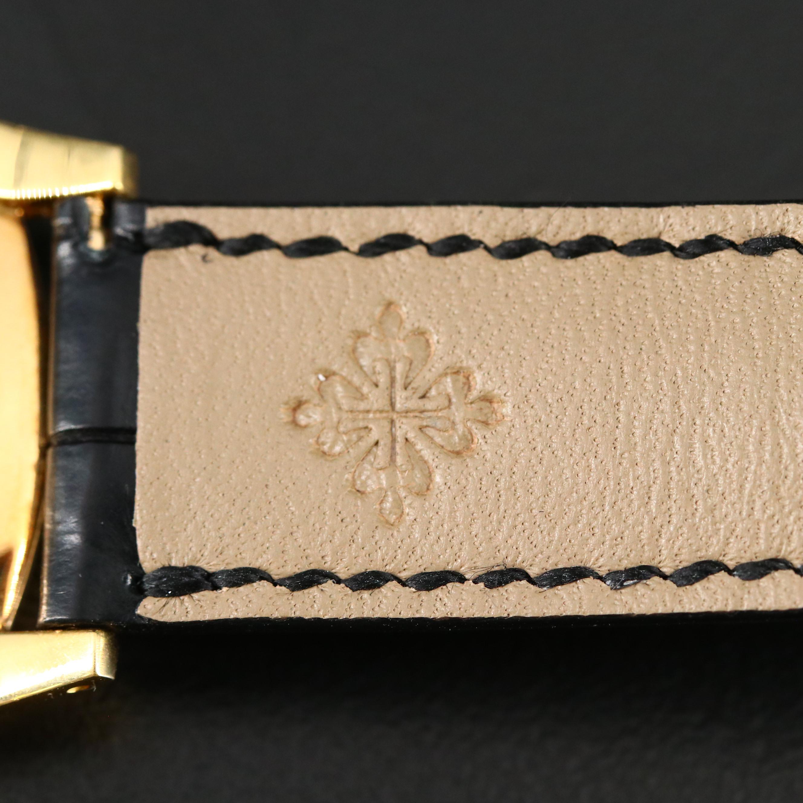 Vintage Patek Philippe Ref. 3544 18K Yellow Gold Stem Wind Watch