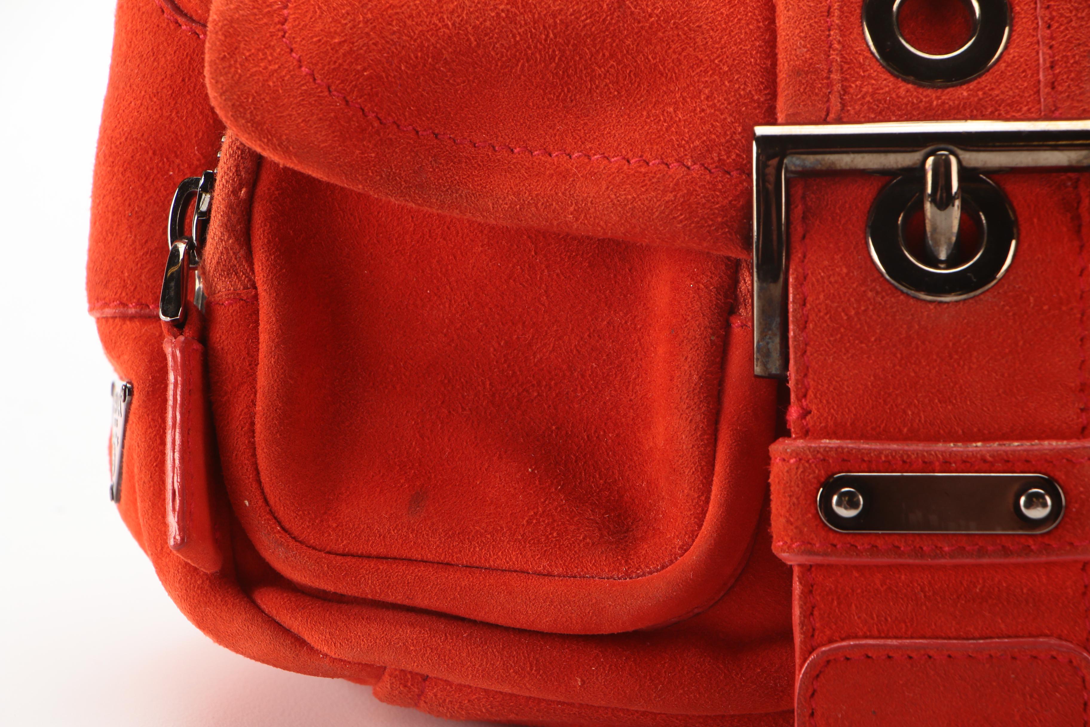 Prada Shoulder Bag in Goat Suede