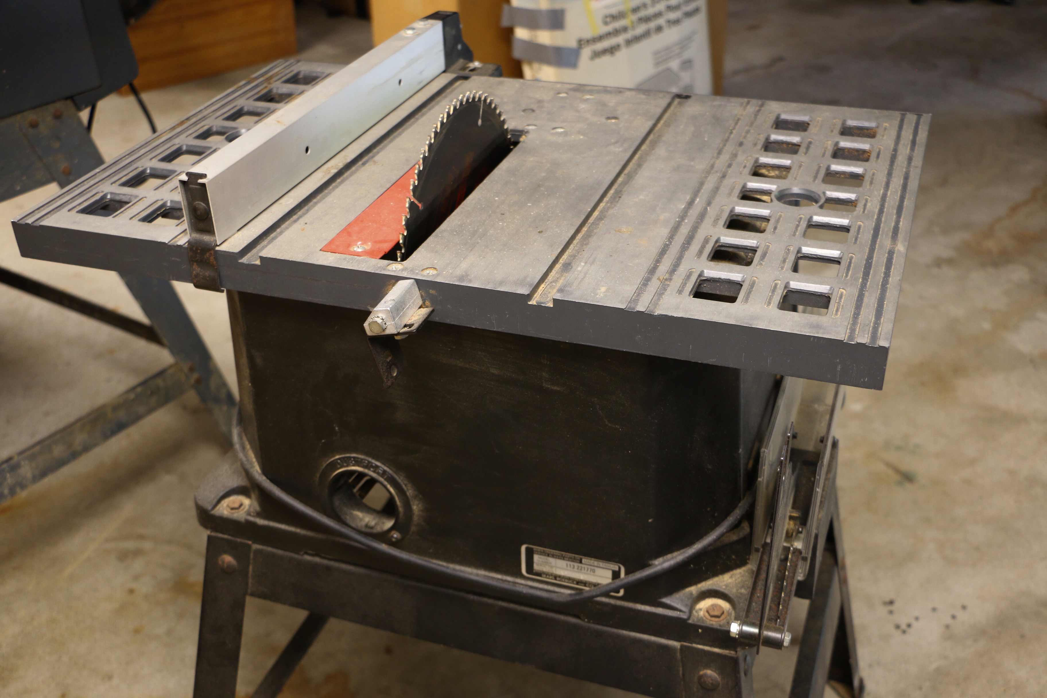 Sears Craftsman 10" Benchtop Table Saw with Stand