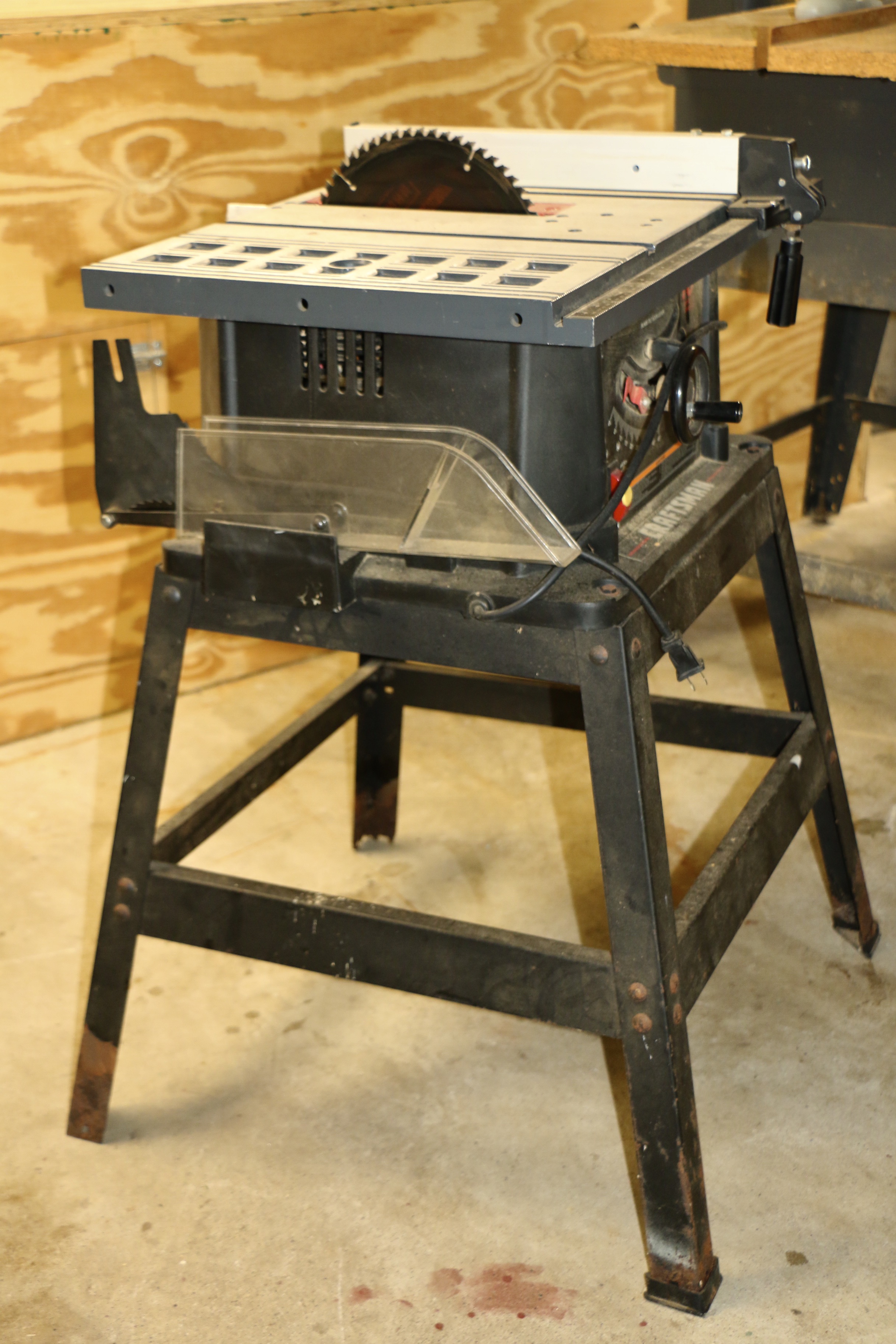 Sears Craftsman 10" Benchtop Table Saw with Stand