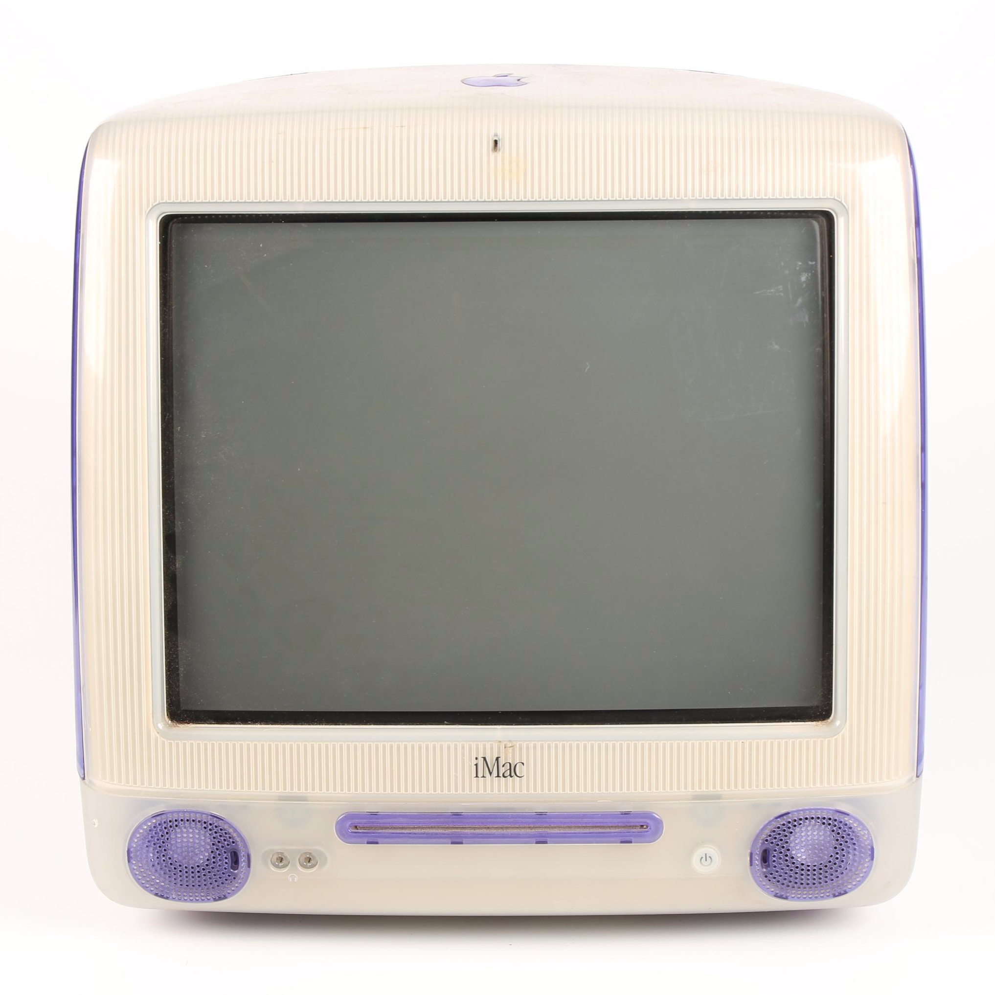 Apple iMac G3 400 DV Slot Loading Grape Desktop Computer, 1999