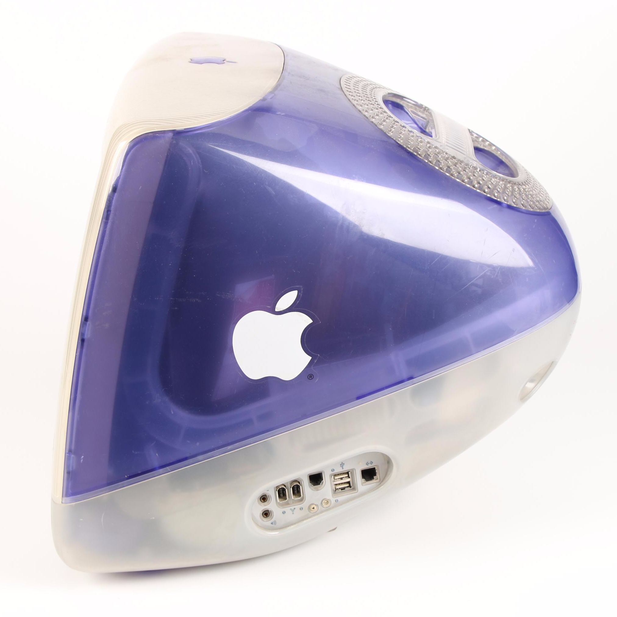 Apple iMac G3 400 DV Slot Loading Grape Desktop Computer, 1999