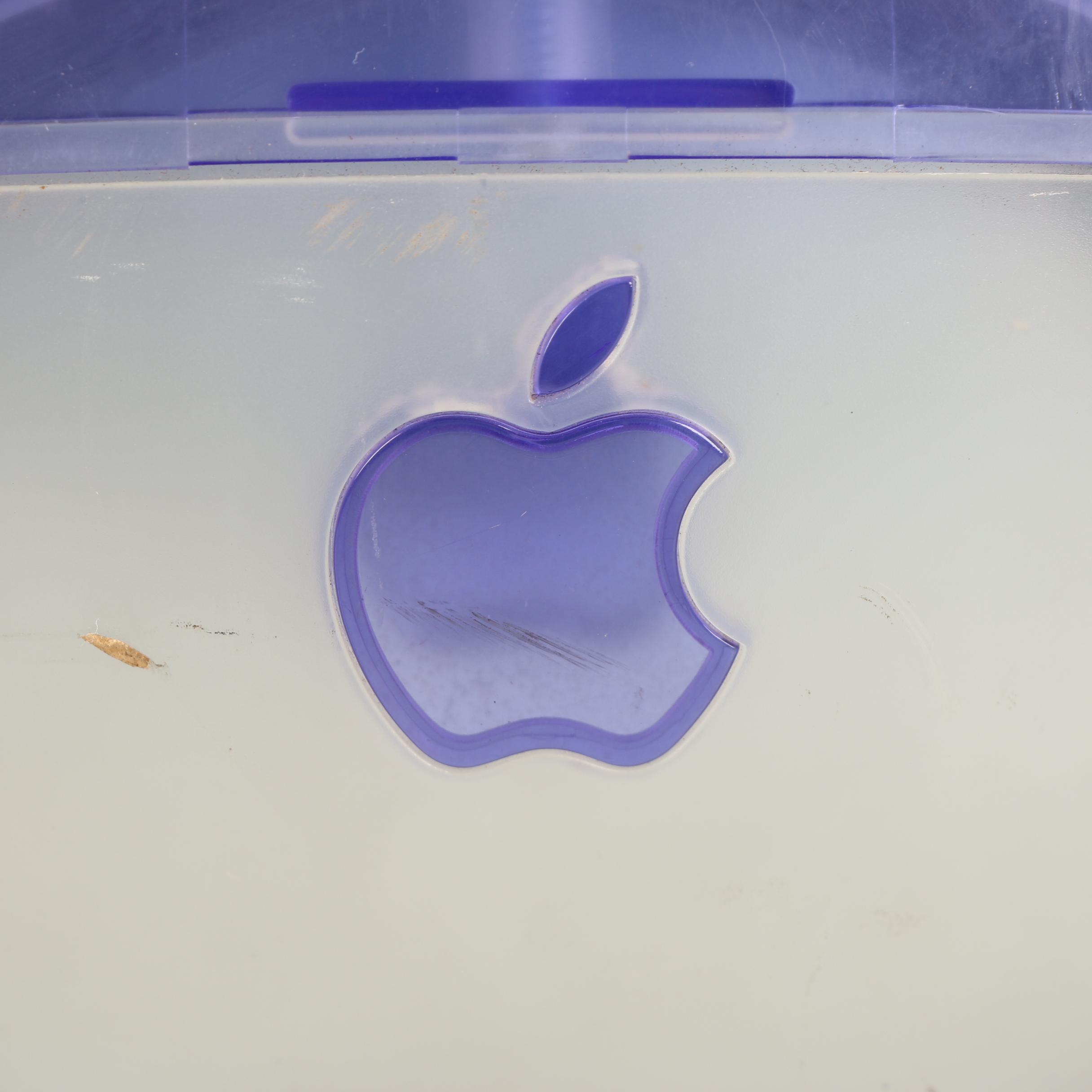 Apple iMac G3 400 DV Slot Loading Grape Desktop Computer, 1999