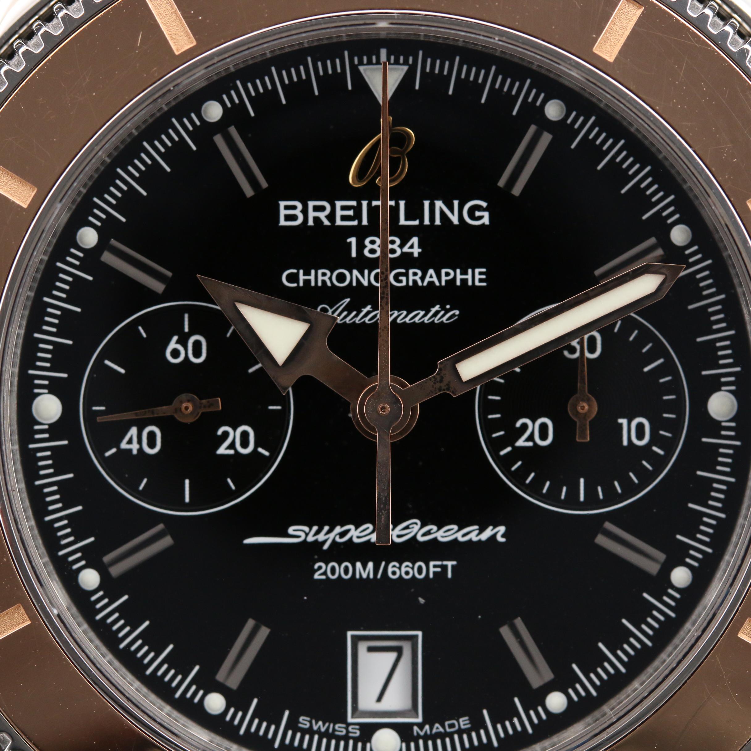Breitling SuperOcean Heritage Chronograph 18K and Stainless Steel Watch