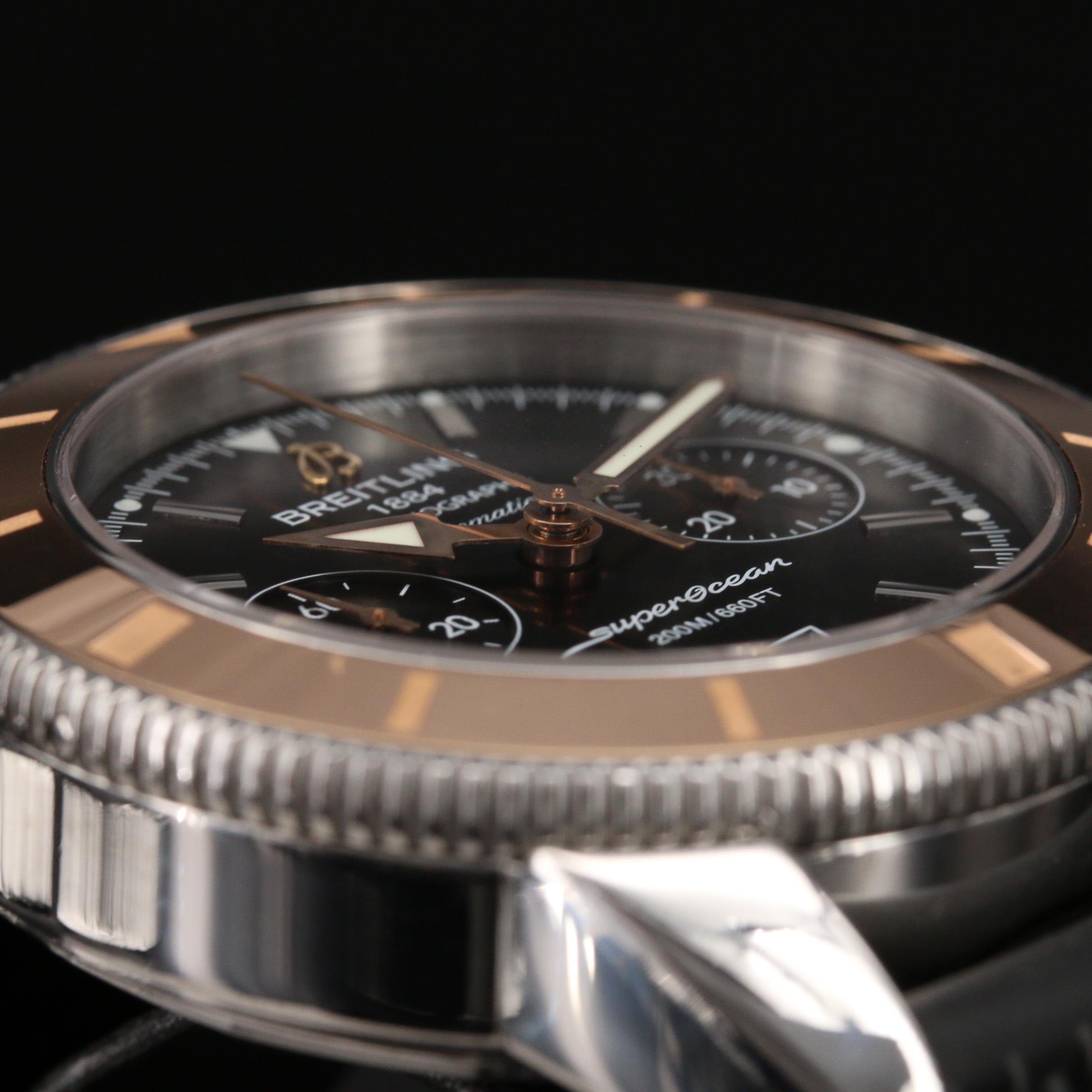 Breitling SuperOcean Heritage Chronograph 18K and Stainless Steel Watch