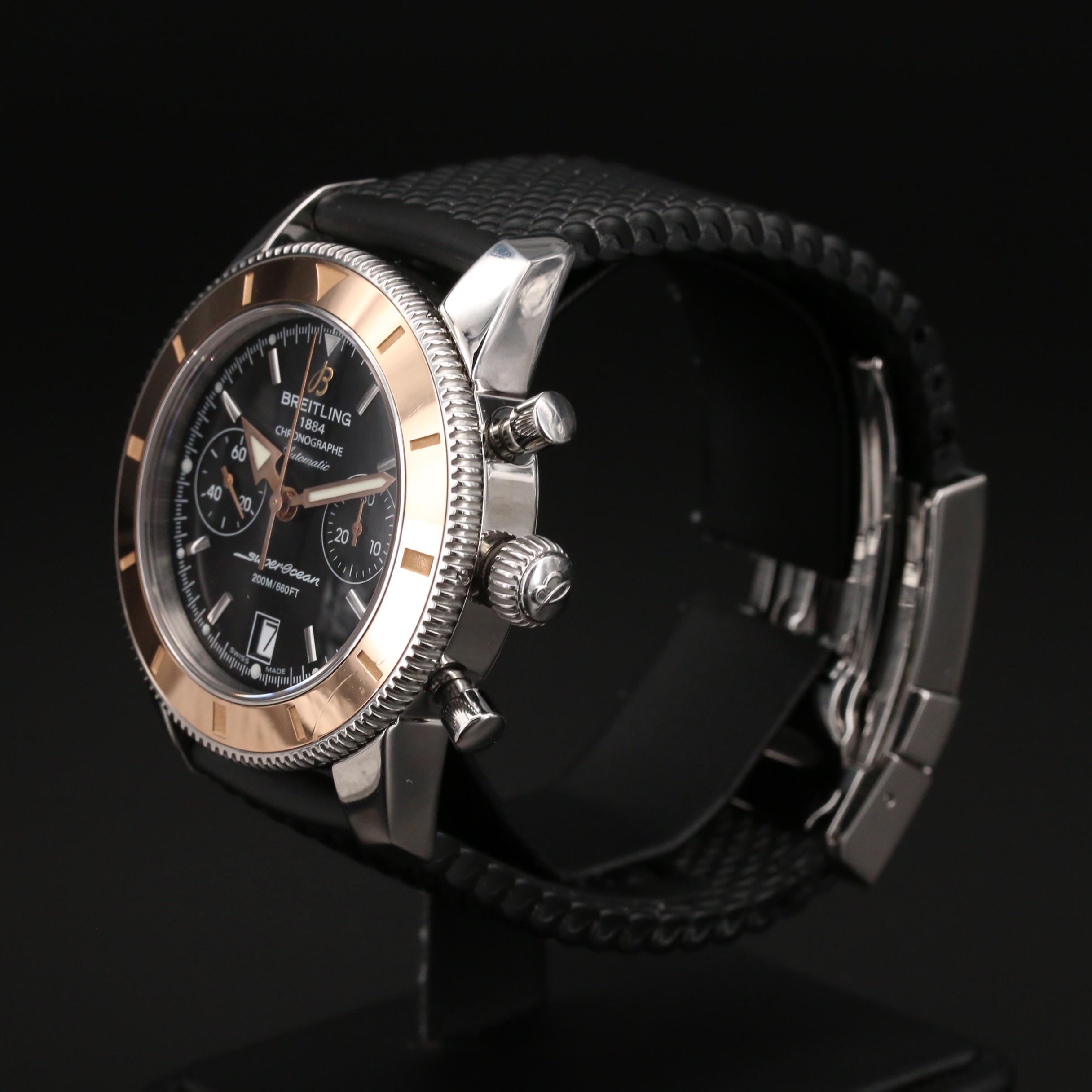 Breitling SuperOcean Heritage Chronograph 18K and Stainless Steel Watch