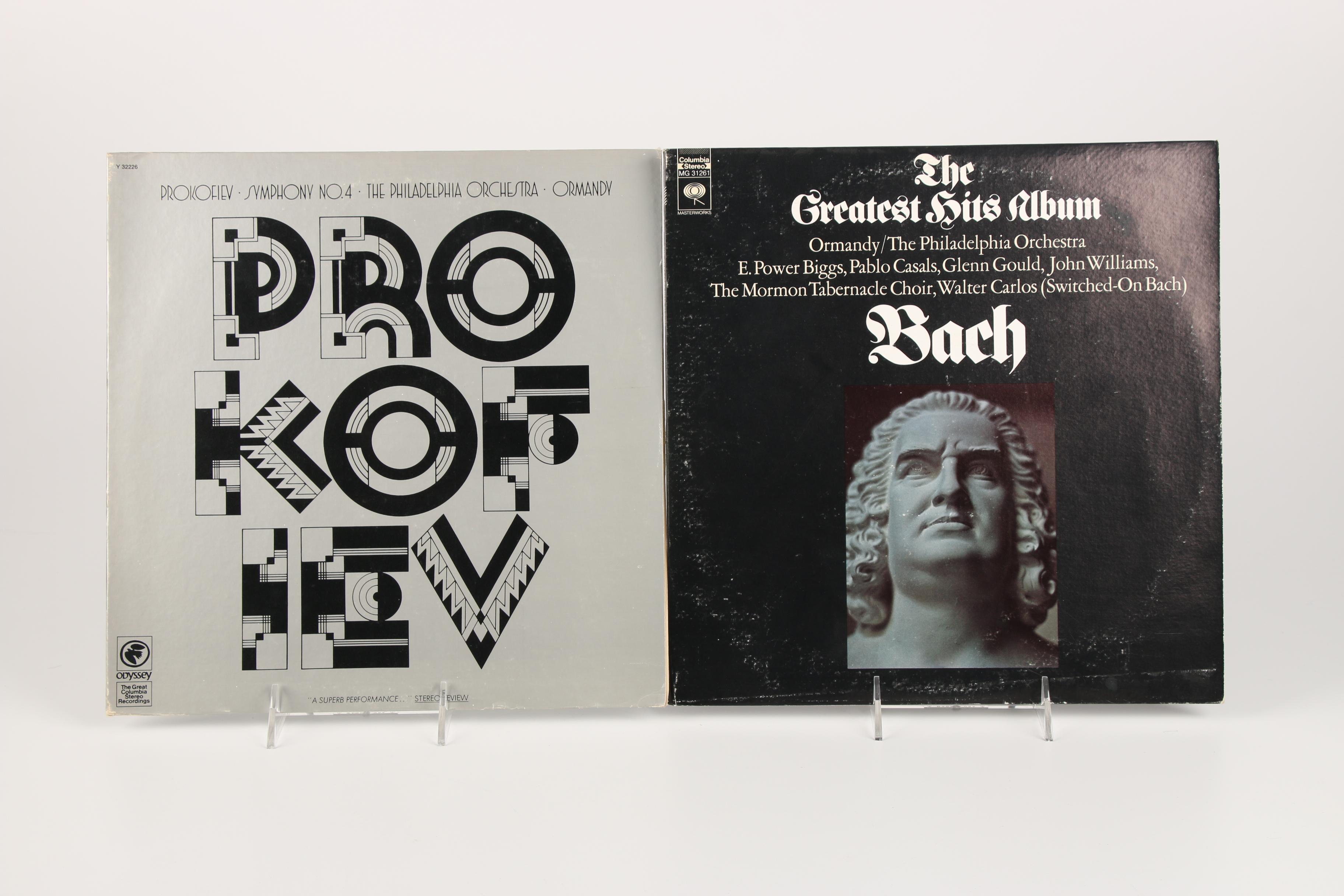 "Clockwork Orange" Soundtrack and Other Classic Vinyl Albums, 1970s