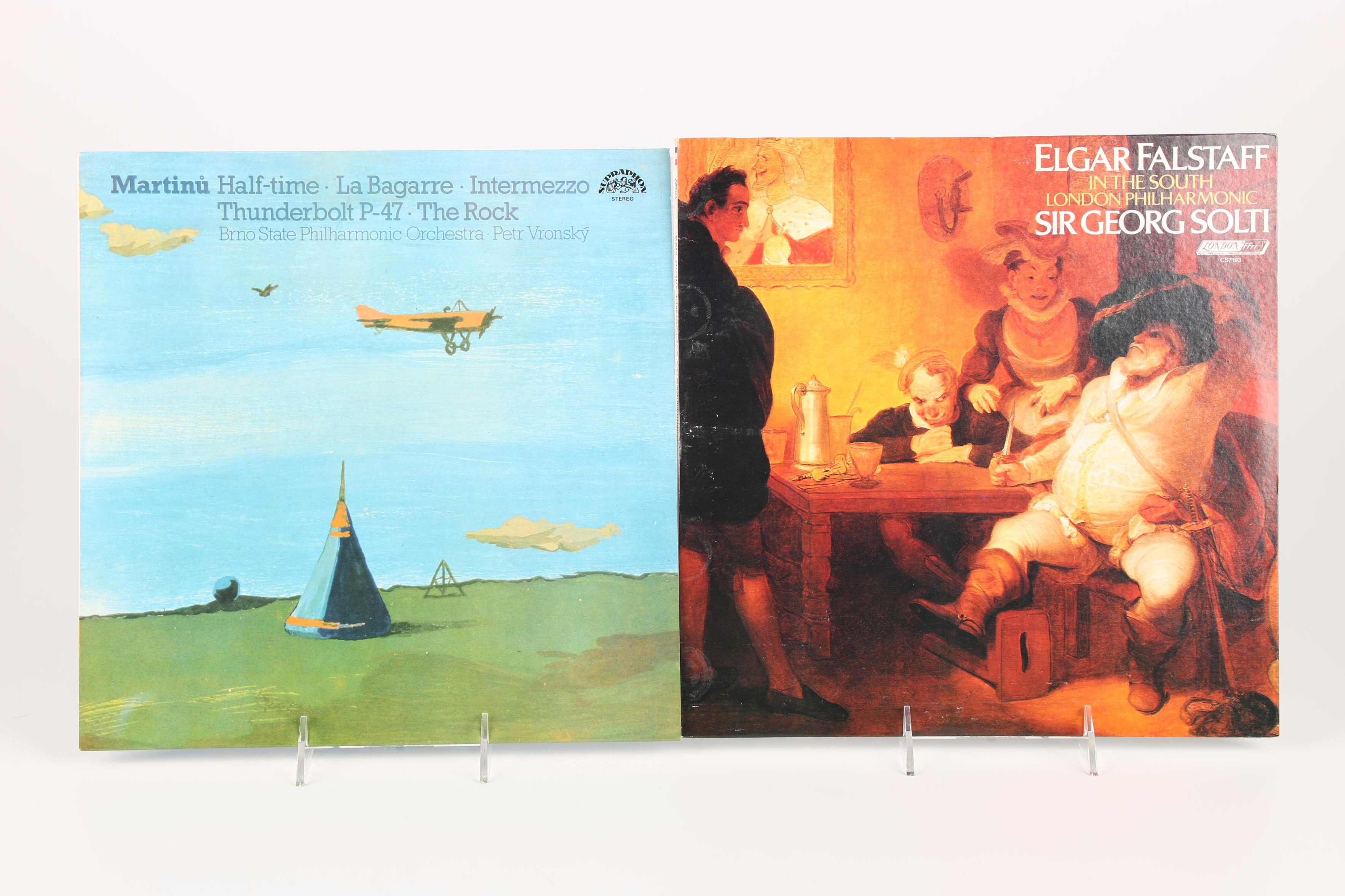 "Clockwork Orange" Soundtrack and Other Classic Vinyl Albums, 1970s