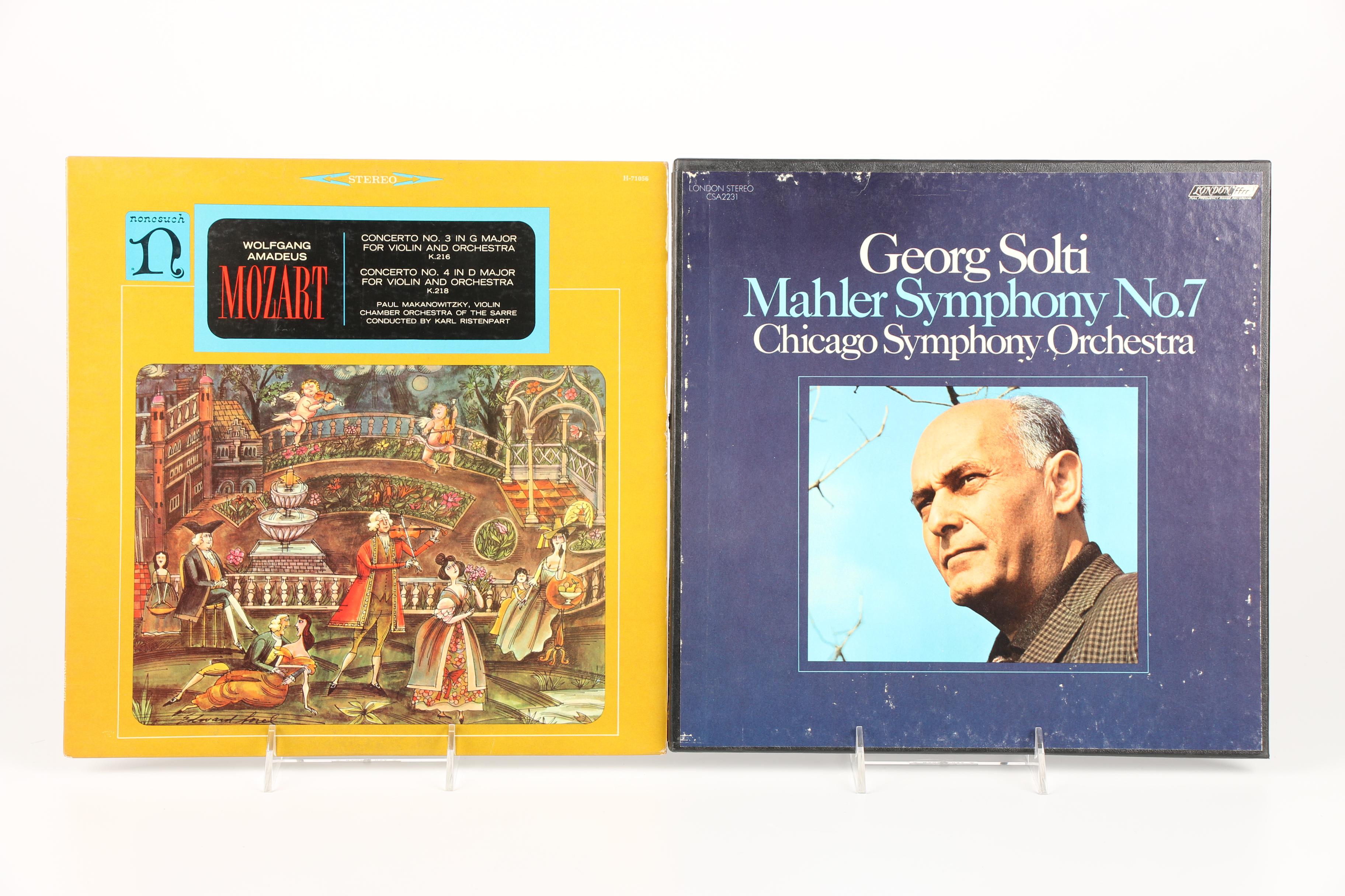 "Clockwork Orange" Soundtrack and Other Classic Vinyl Albums, 1970s