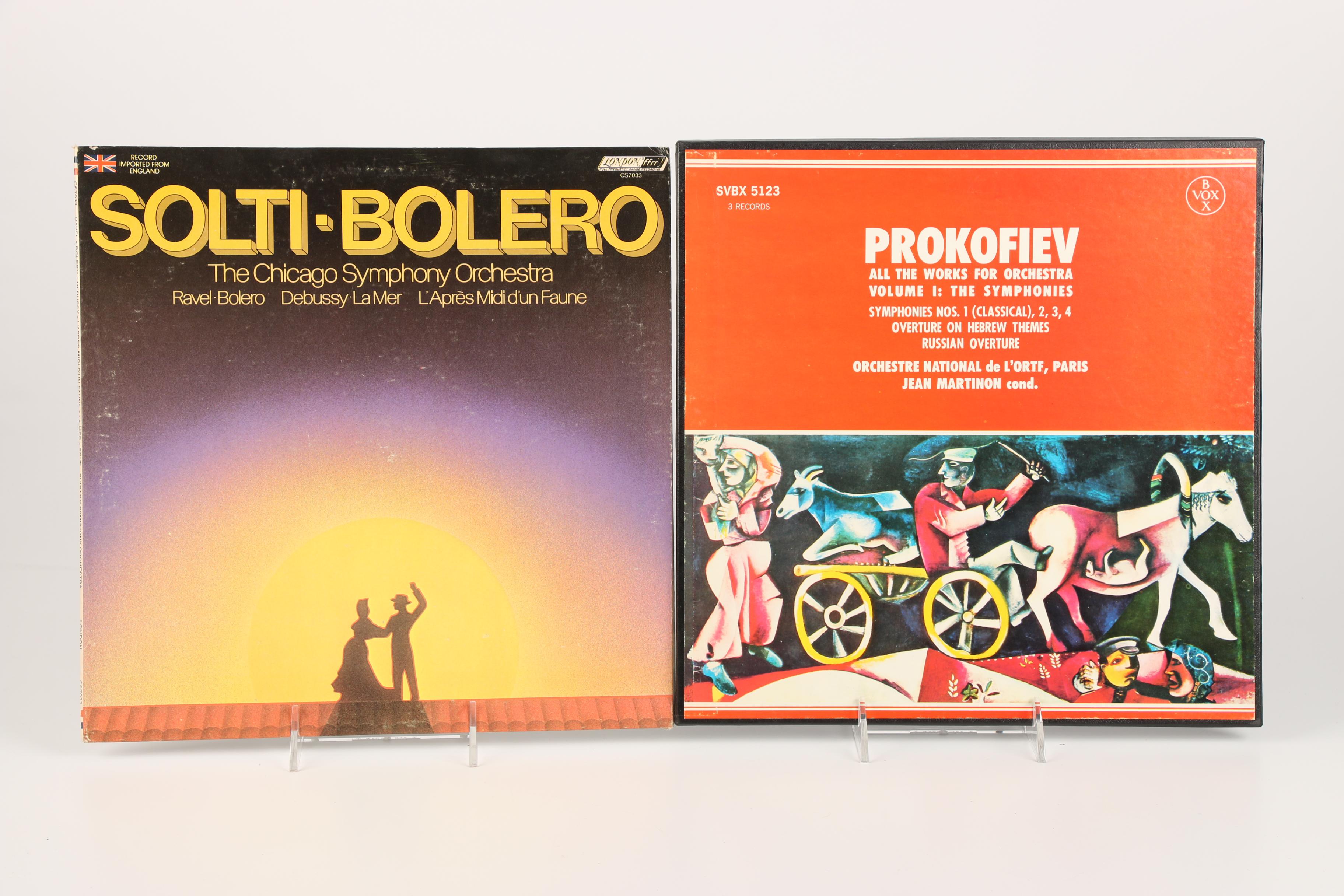 "Clockwork Orange" Soundtrack and Other Classic Vinyl Albums, 1970s