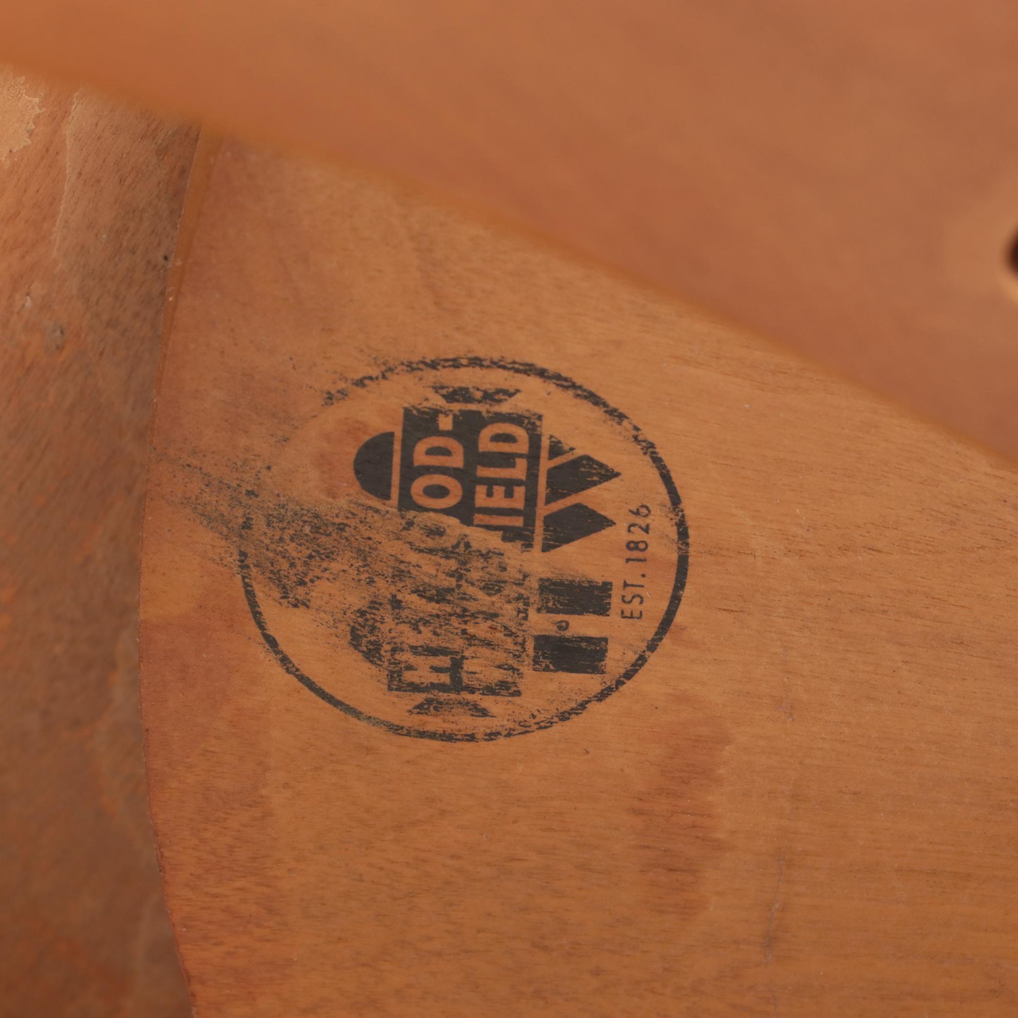 Heywood-Wakefield Mid Century Modern Swivel Top Coffee Table