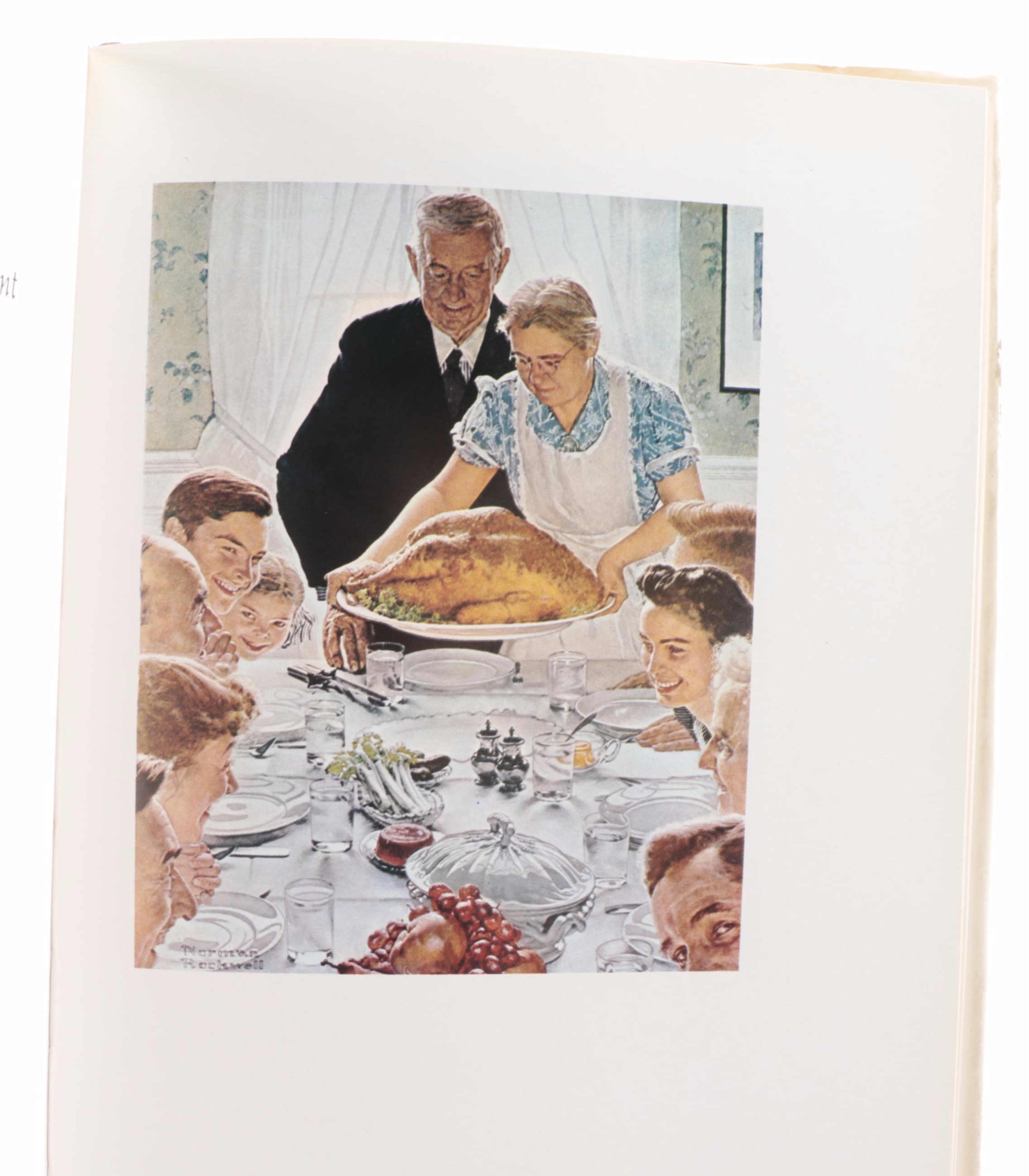 "Norman Rockwell, Illustrator" by Arthur Guptill, Signed by Norman Rockwell