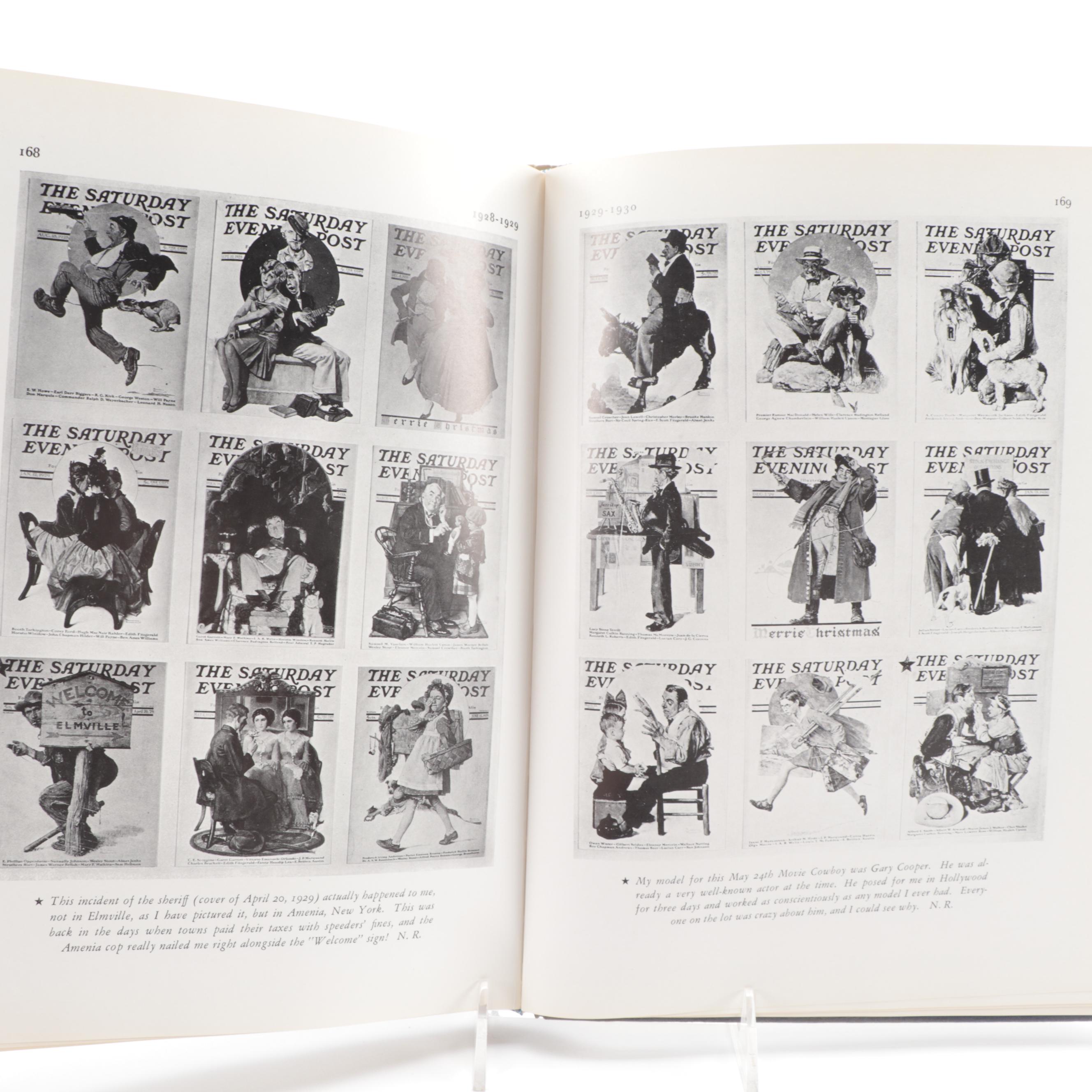 "Norman Rockwell, Illustrator" by Arthur Guptill, Signed by Norman Rockwell