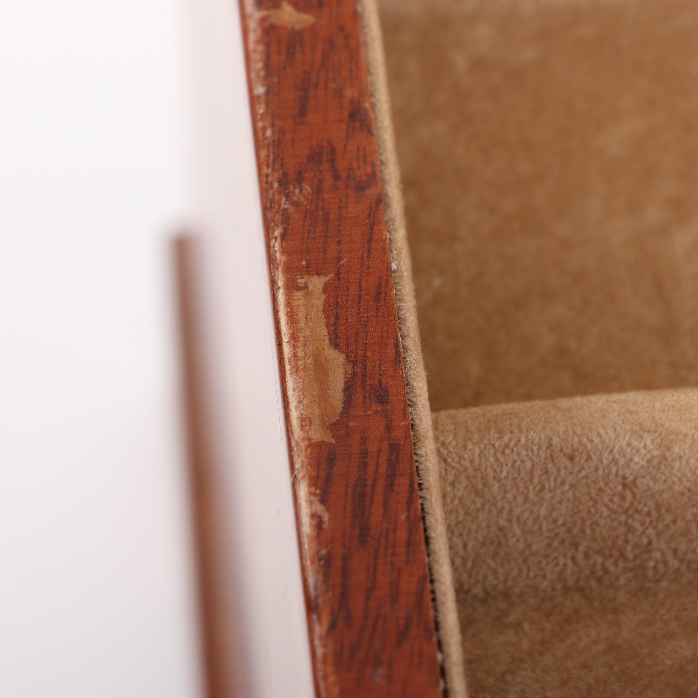 Agresti Burled Maple Veneer Jewelry Box