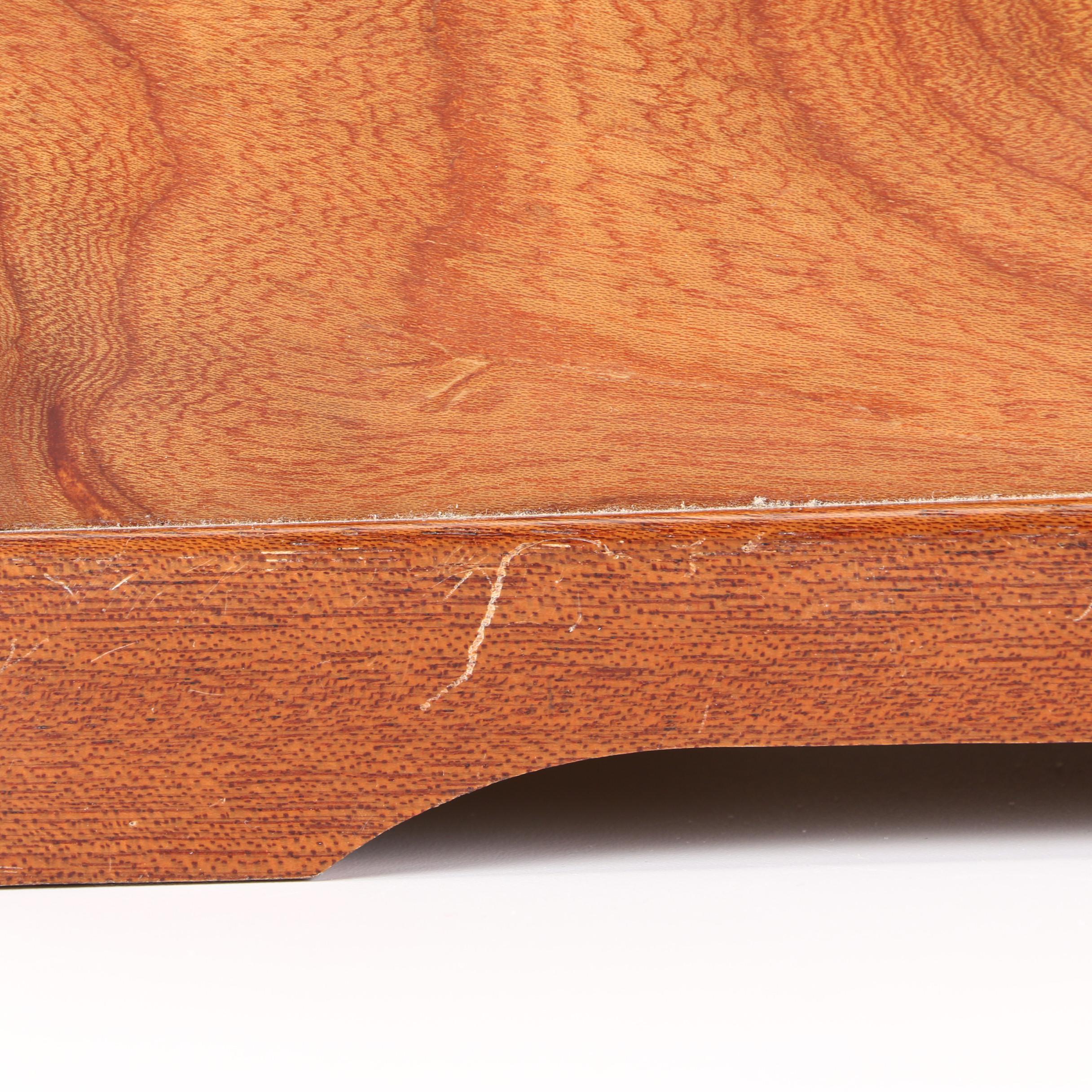 Agresti Burled Maple Veneer Jewelry Box