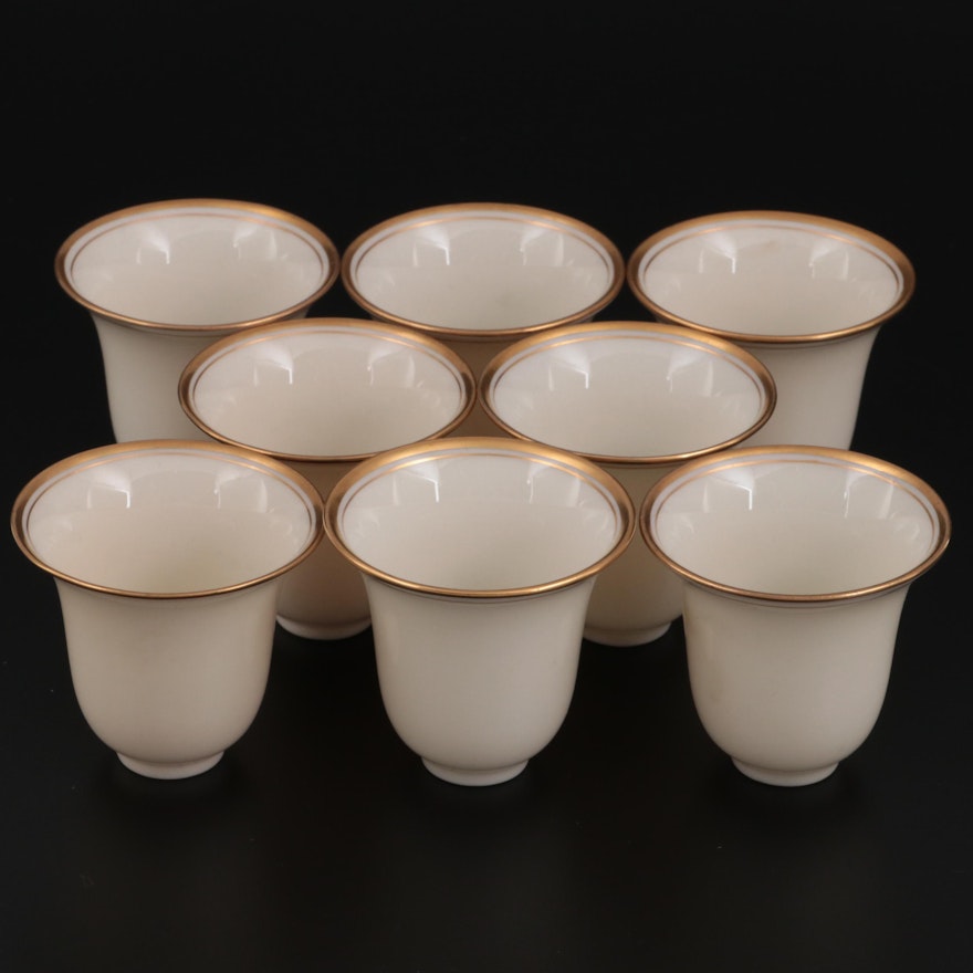 Lenox Bone China Demitasse Cup Liners, 1906–1930