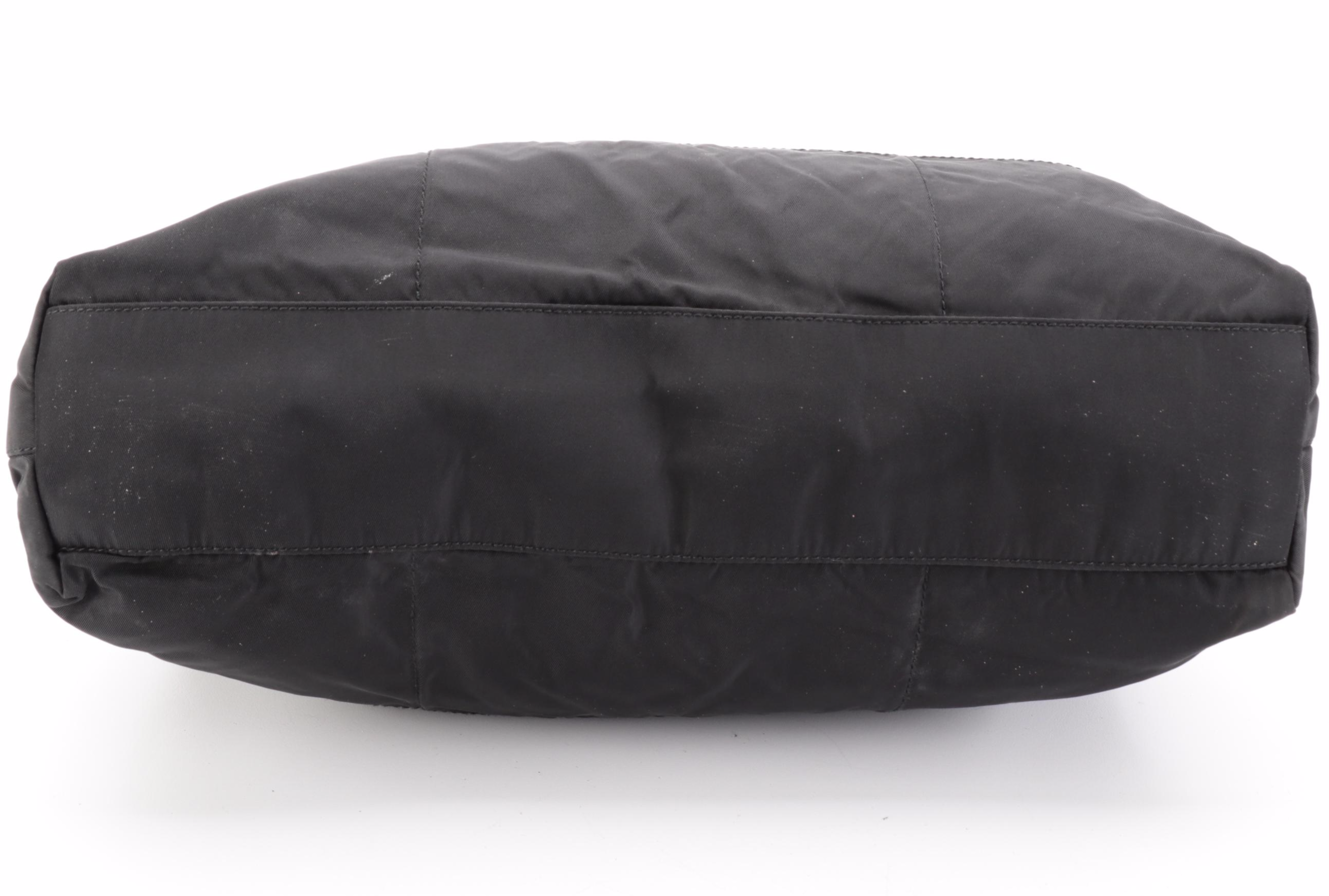 Prada Black Nylon Tessuto Shoulder Bag