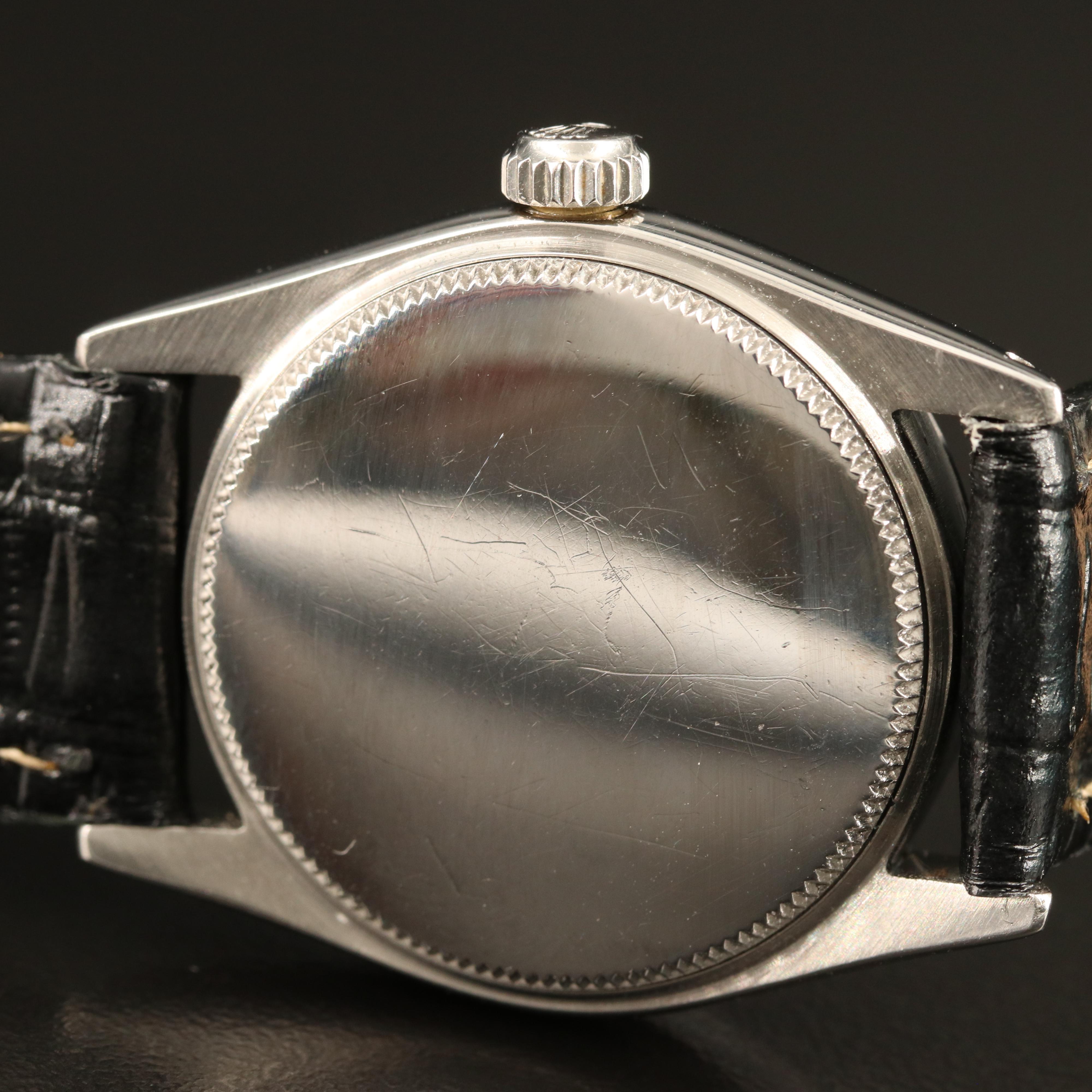 1955 Rolex Oysterdate Stainless Steel Watch