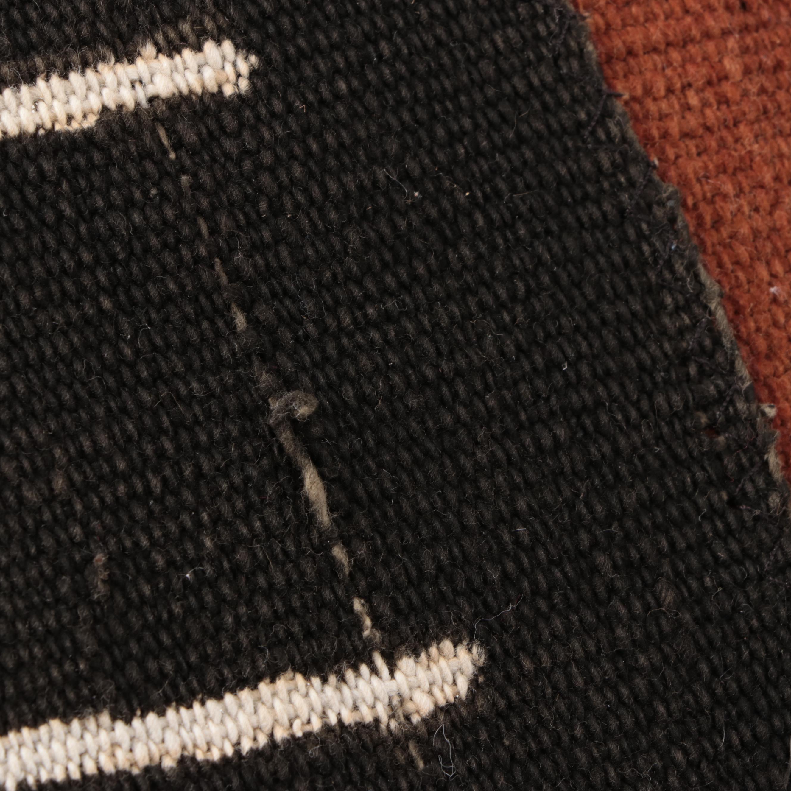 Dransfield & Ross Throw Pillow with Tiger Motif and Other Pillows