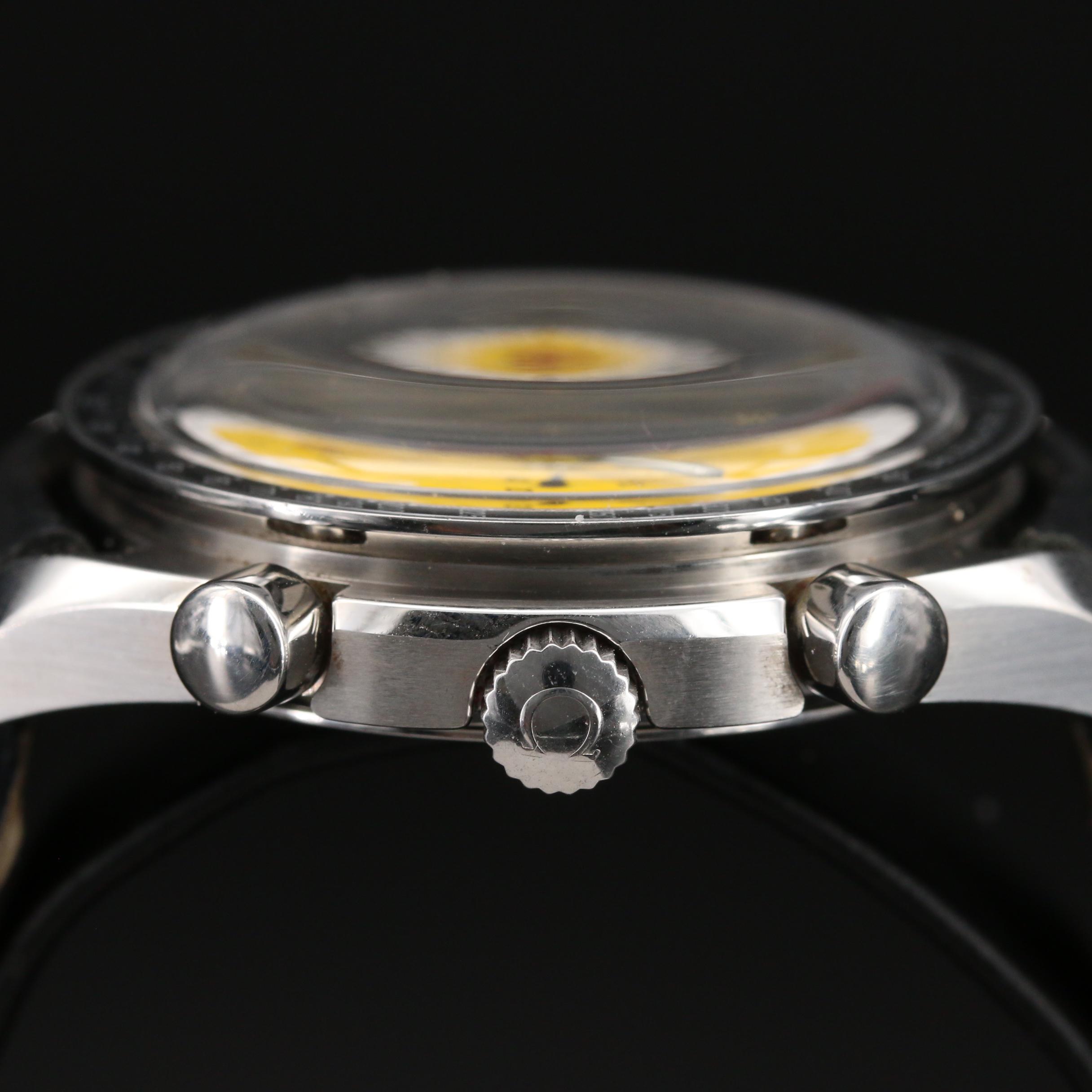 1996 Omega Speedmaster Reduced Schumacher Stainless Steel Automatic Watch