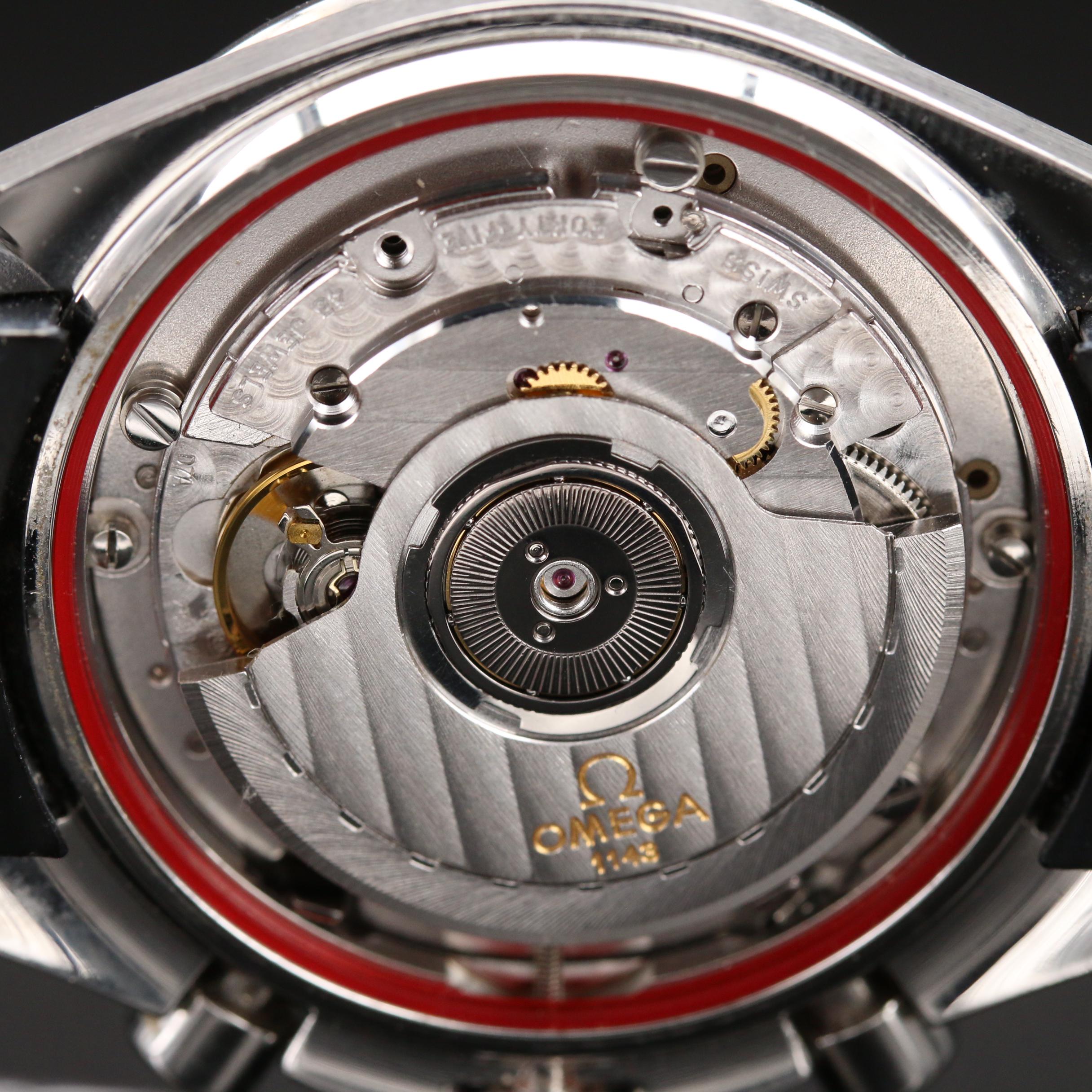 1996 Omega Speedmaster Reduced Schumacher Stainless Steel Automatic Watch