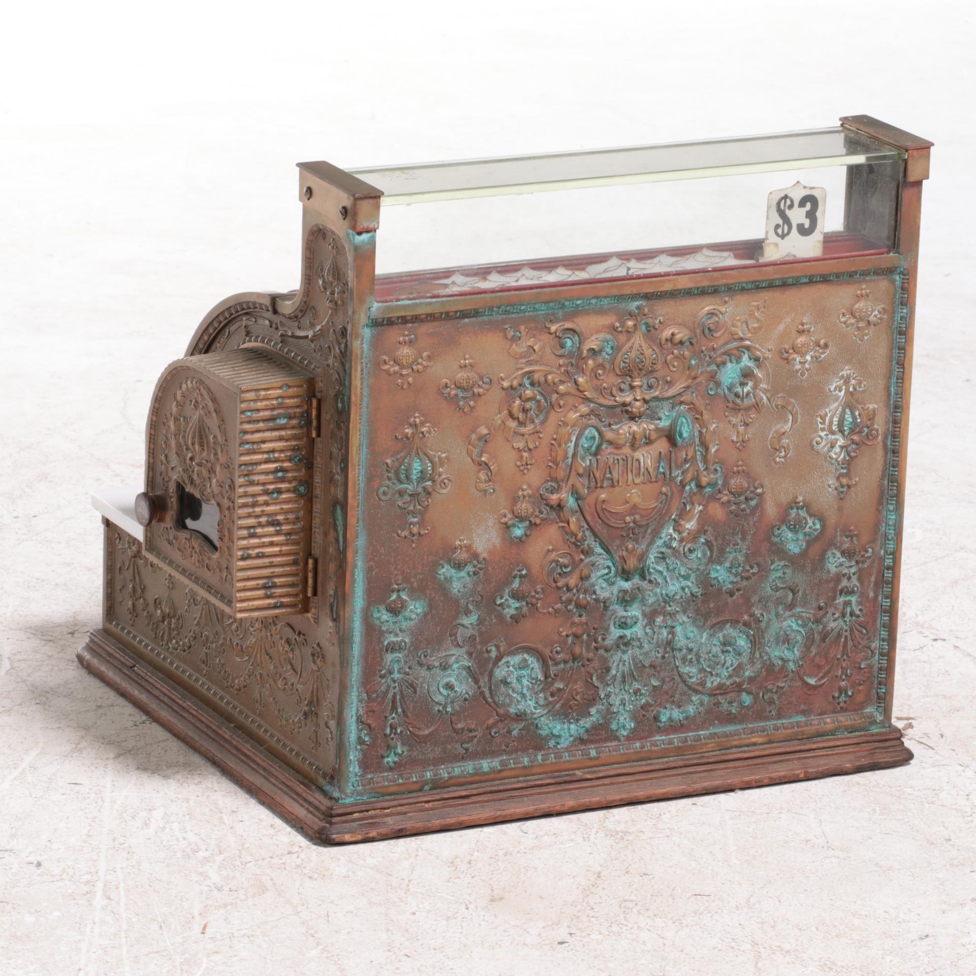National Cash Register Model 336 in "Dolphin" Pattern, Circa 1915
