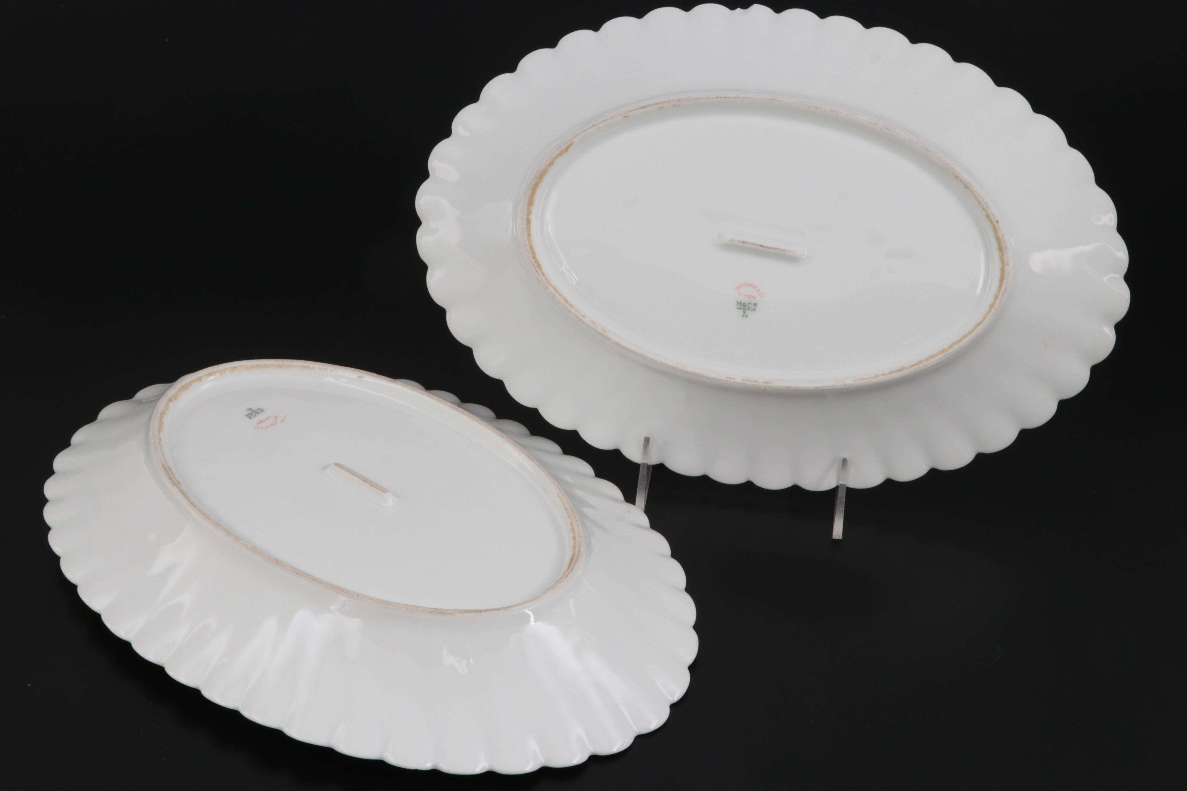 Haviland Limoges Porcelain Dinner and Serveware, Late 19th Century