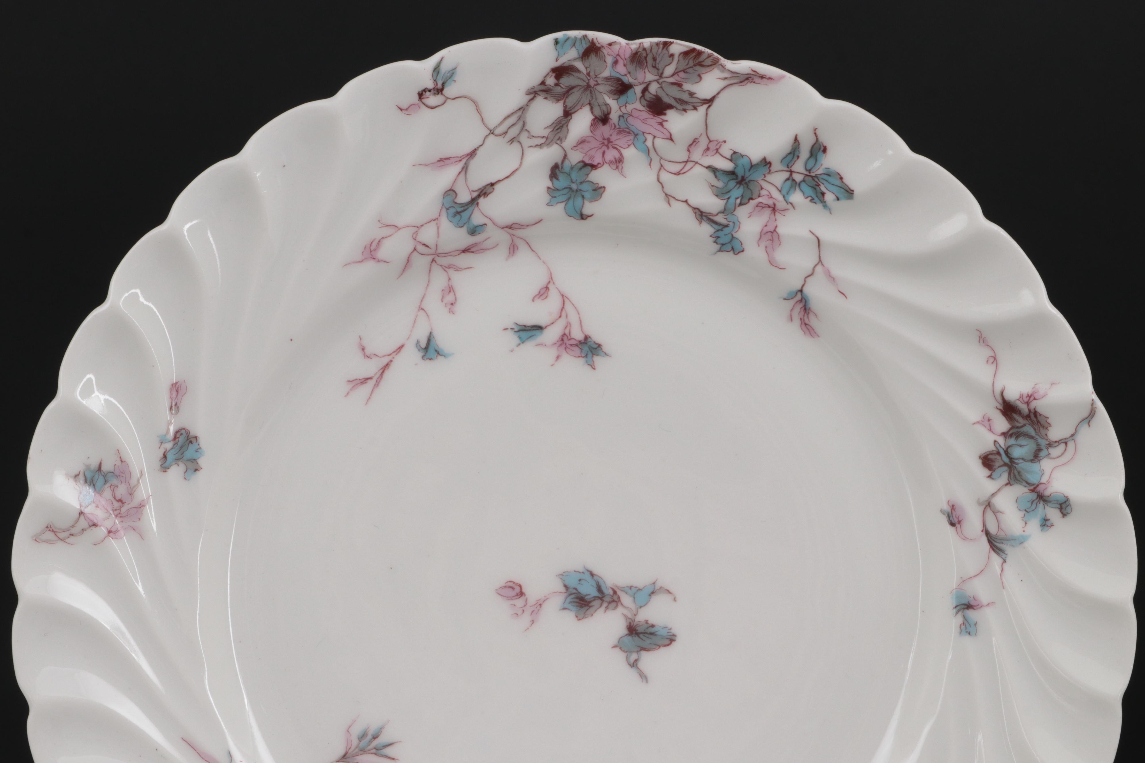Haviland Limoges Porcelain Dinner and Serveware, Late 19th Century