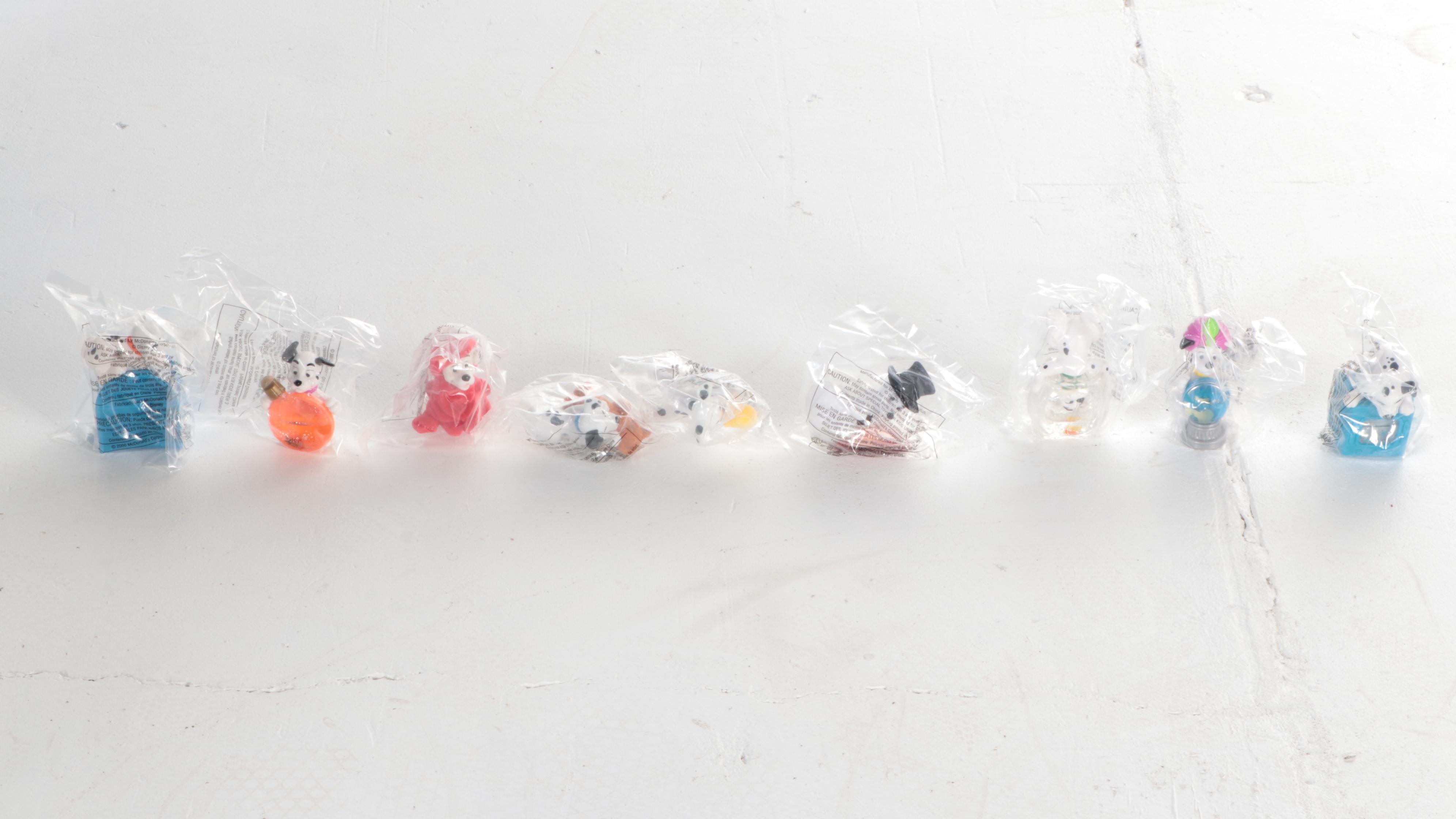 McDonald's "102 Dalmatians" Themed Happy Meal Collector Set