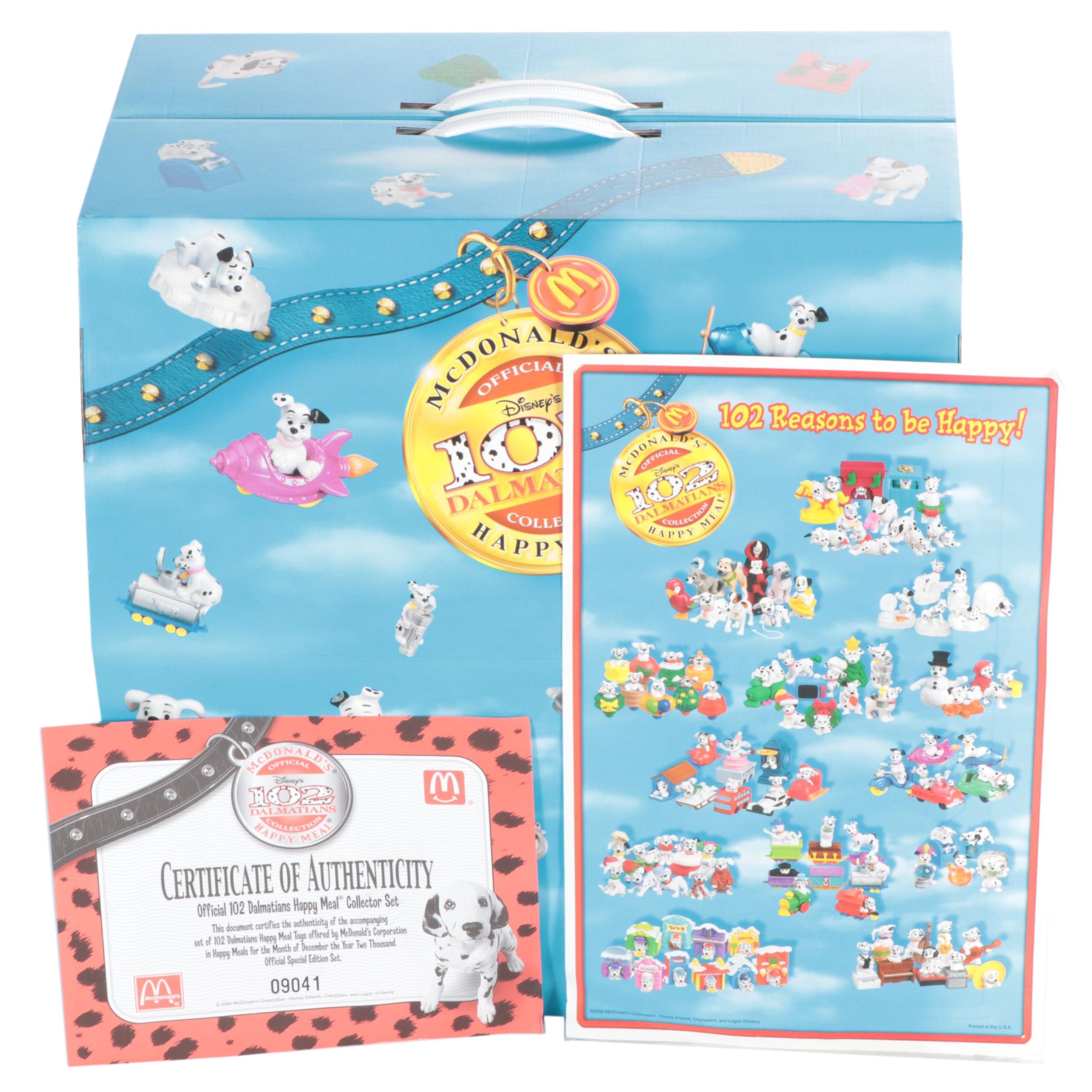 McDonald's "102 Dalmatians" Themed Happy Meal Collector Set