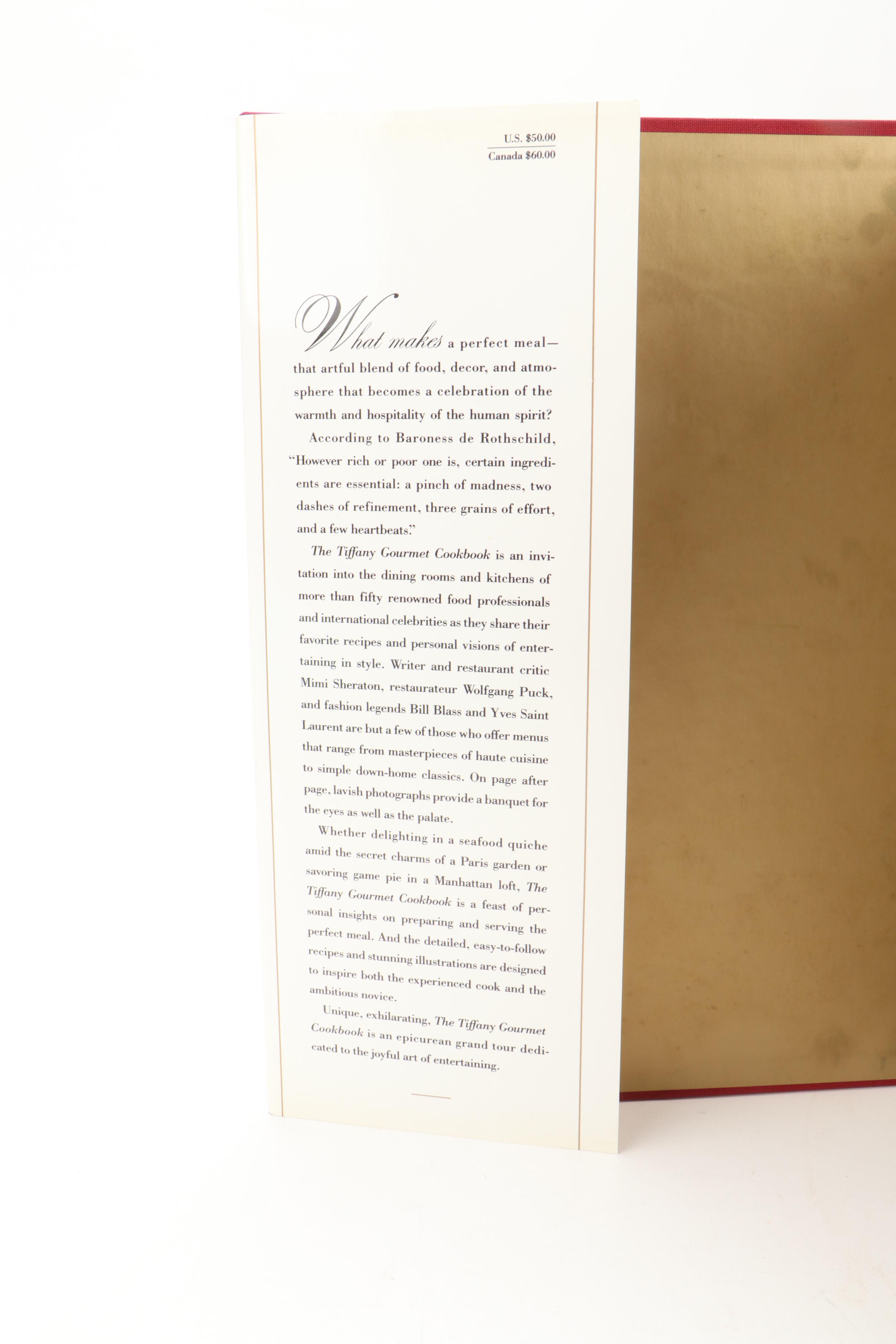 "The Tiffany Gourmet Cookbook" and Other Tiffany & Co. Decorating Books