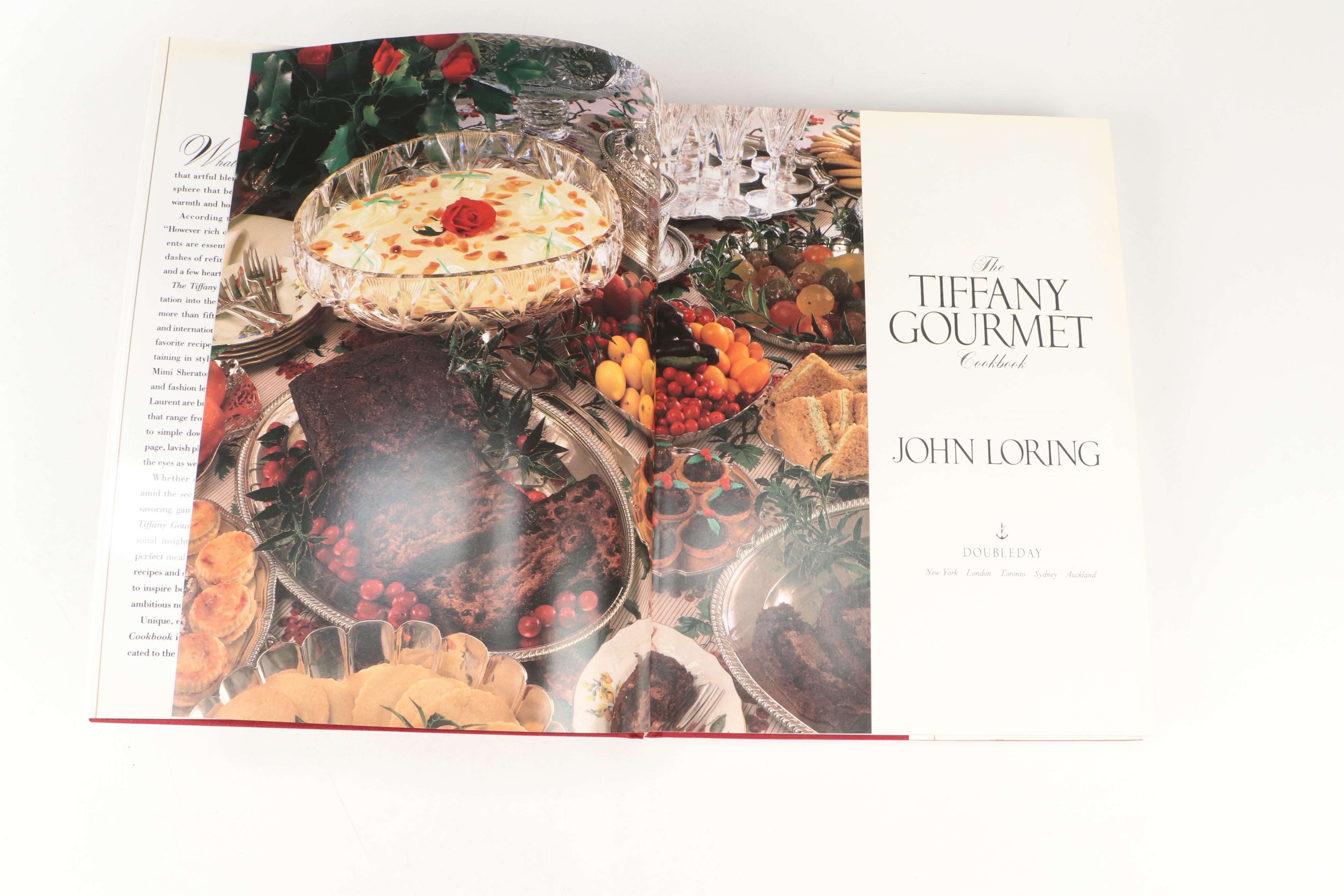 "The Tiffany Gourmet Cookbook" and Other Tiffany & Co. Decorating Books