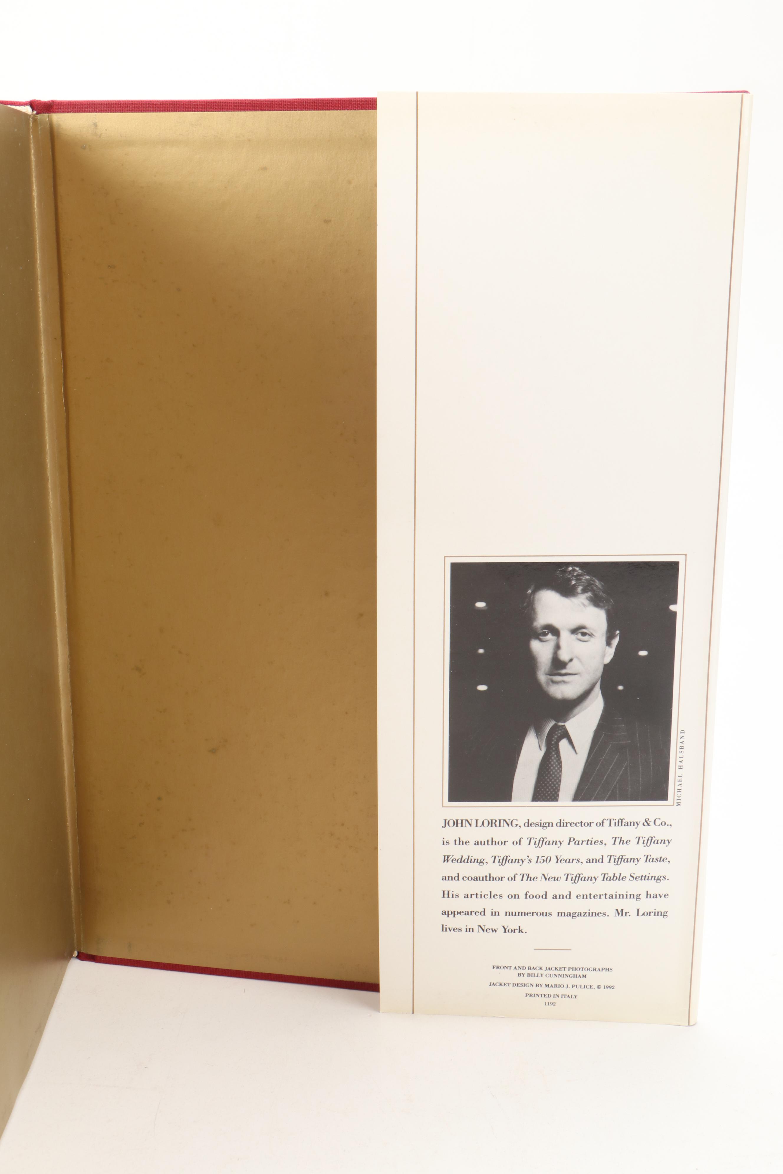 "The Tiffany Gourmet Cookbook" and Other Tiffany & Co. Decorating Books