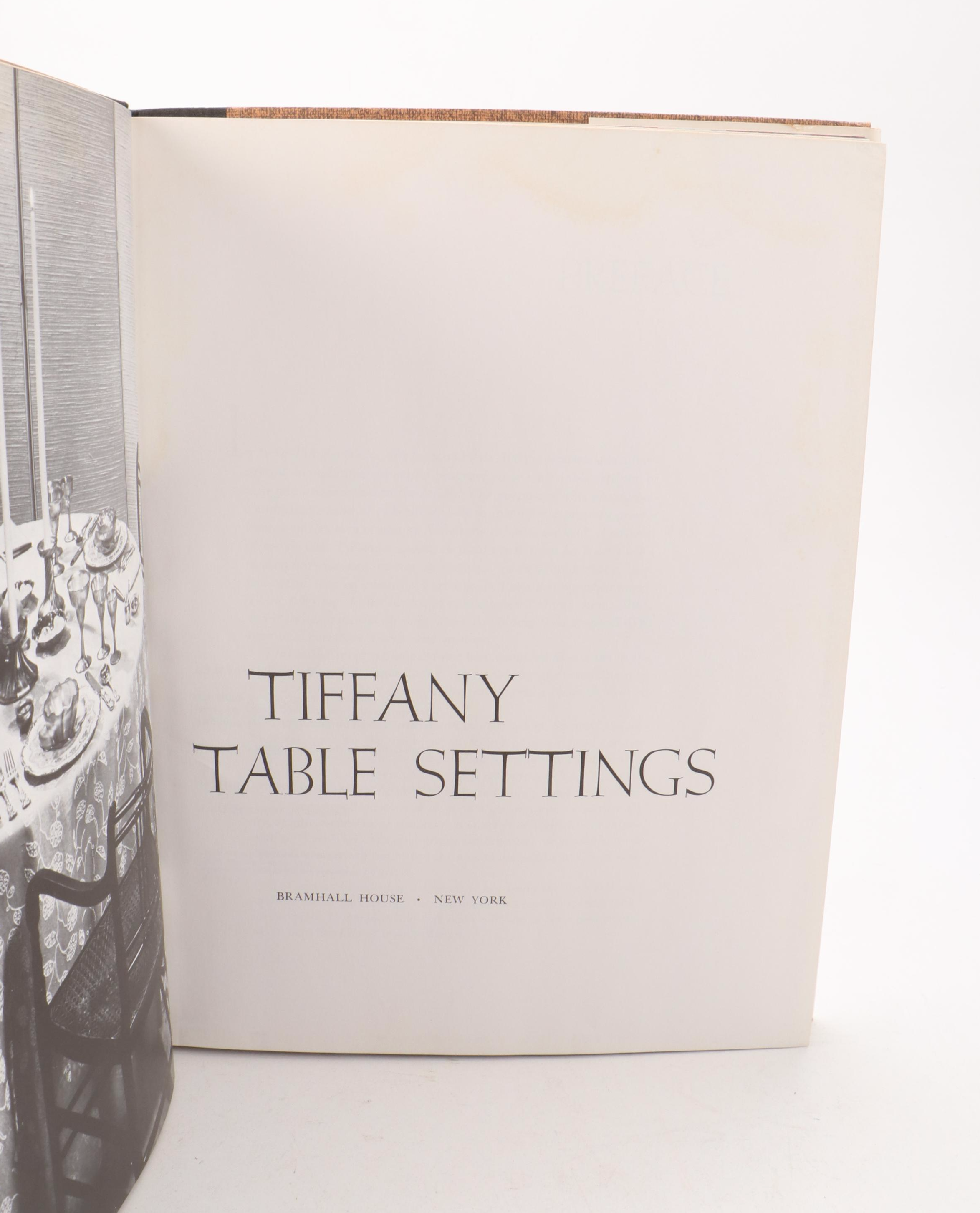 "The Tiffany Gourmet Cookbook" and Other Tiffany & Co. Decorating Books