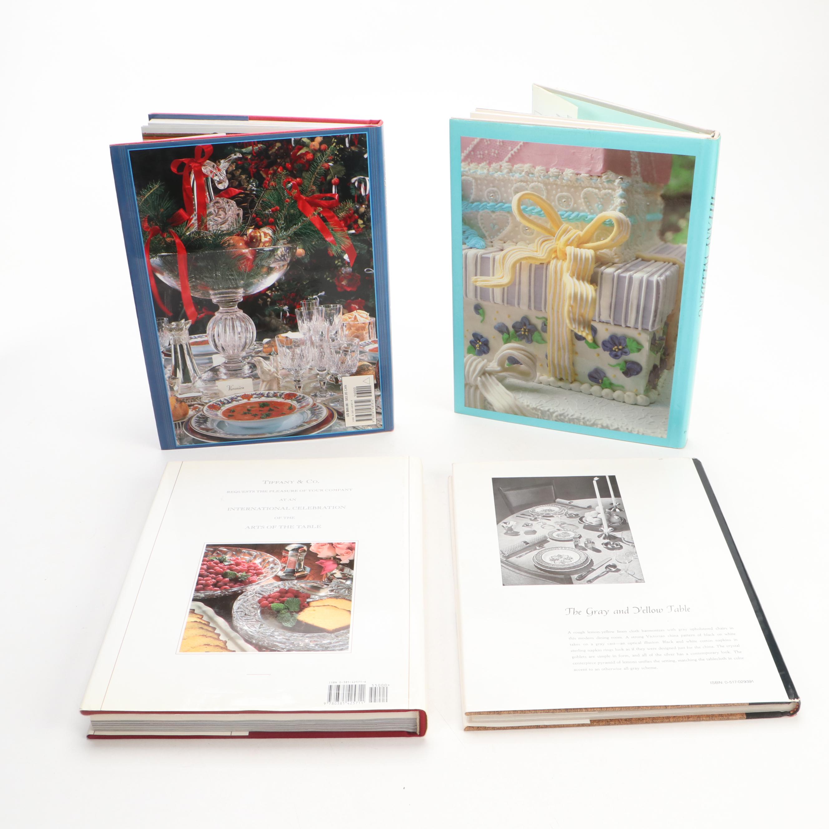 "The Tiffany Gourmet Cookbook" and Other Tiffany & Co. Decorating Books