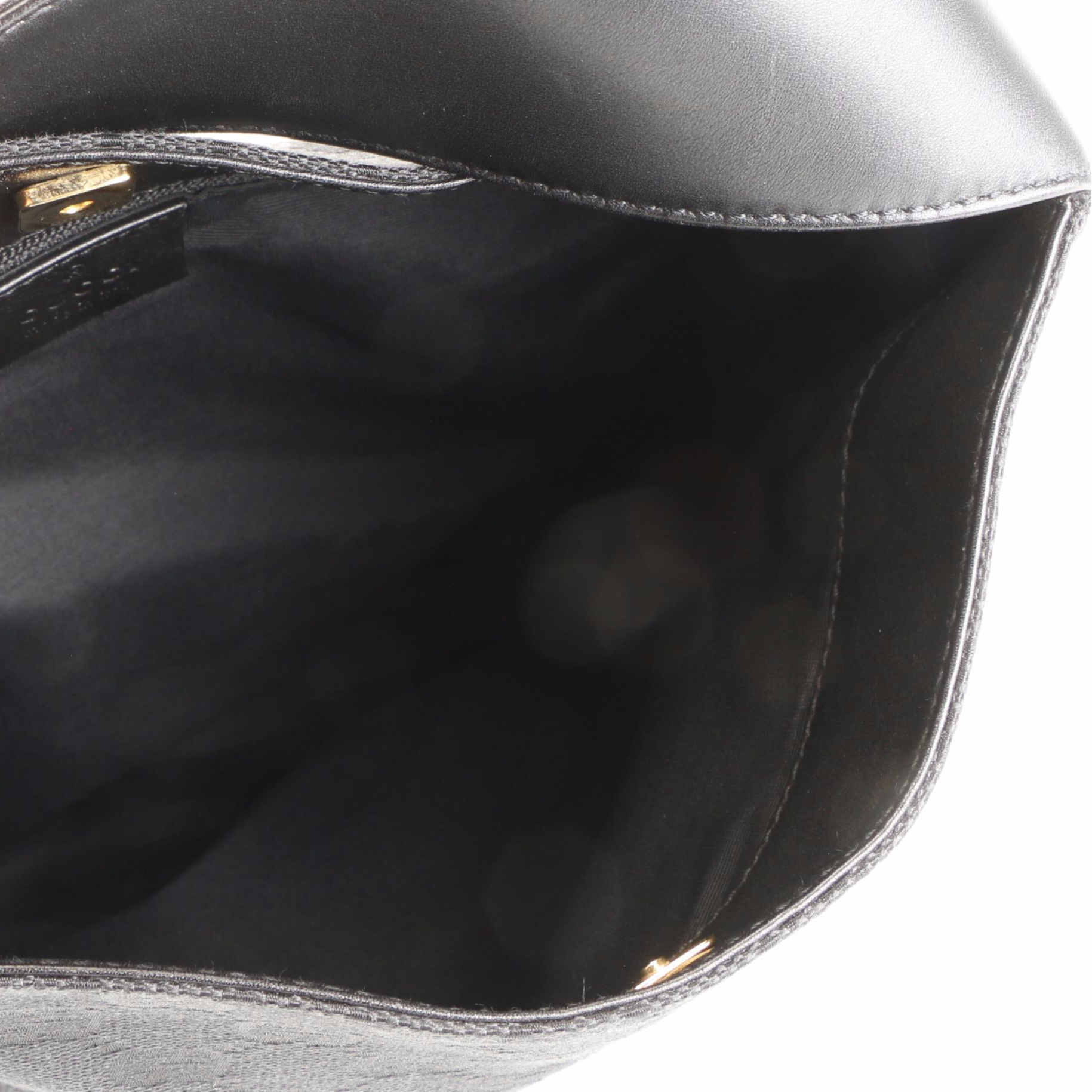 Gucci GG Canvas and Leather Shoulder Bag