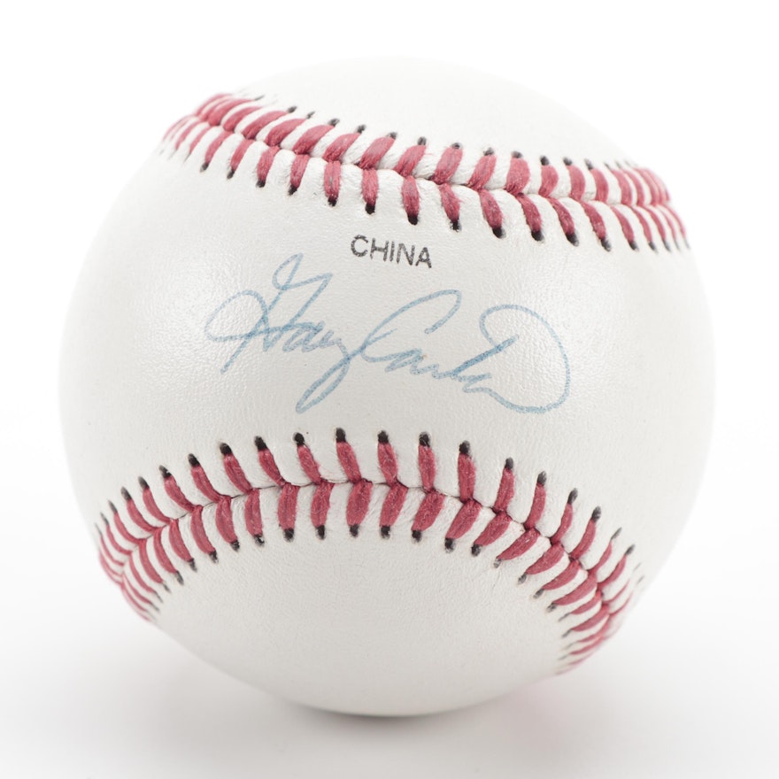 Gary Carter Signed Rawlings Official League Baseball, COA