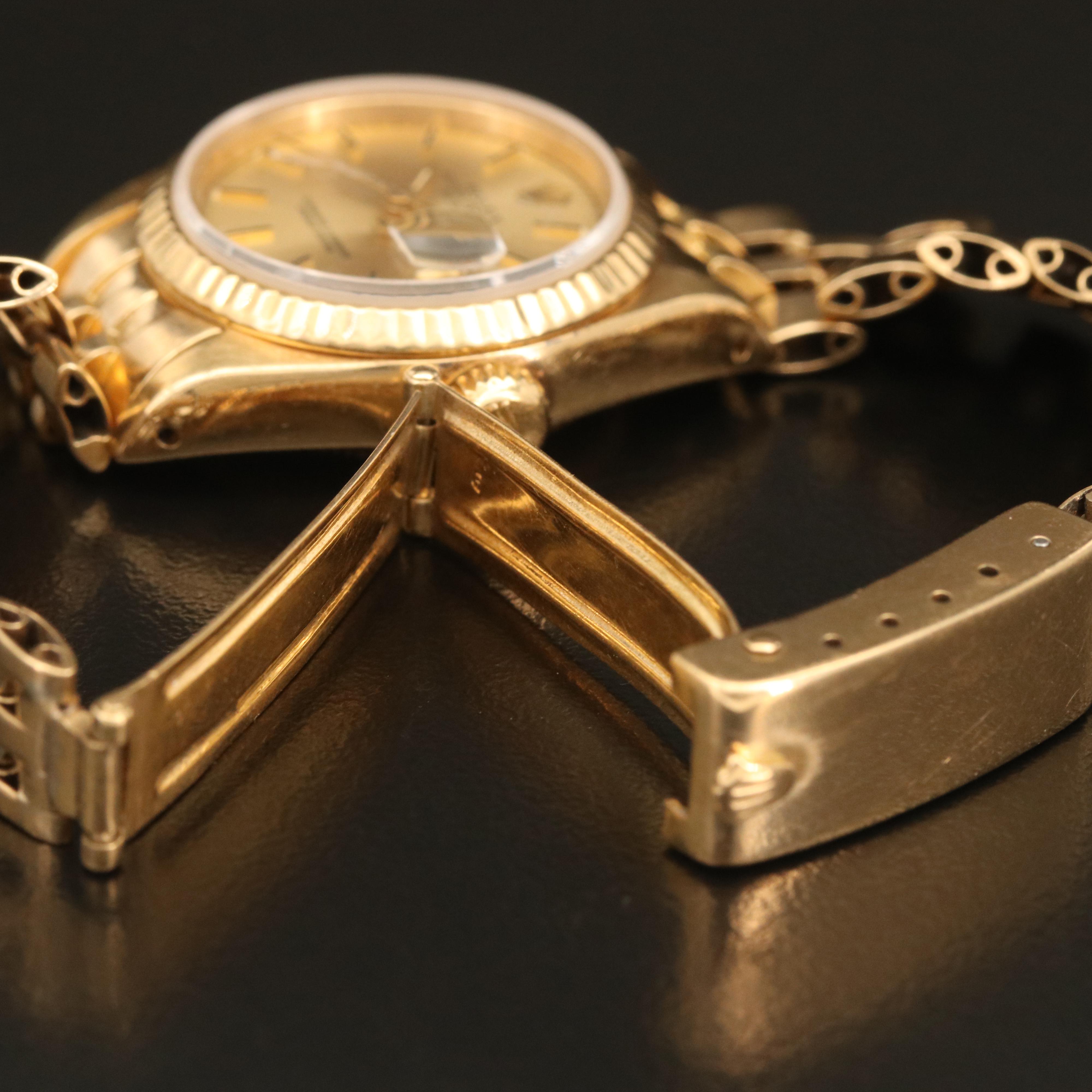 1983 Rolex Datejust 18K Gold Watch