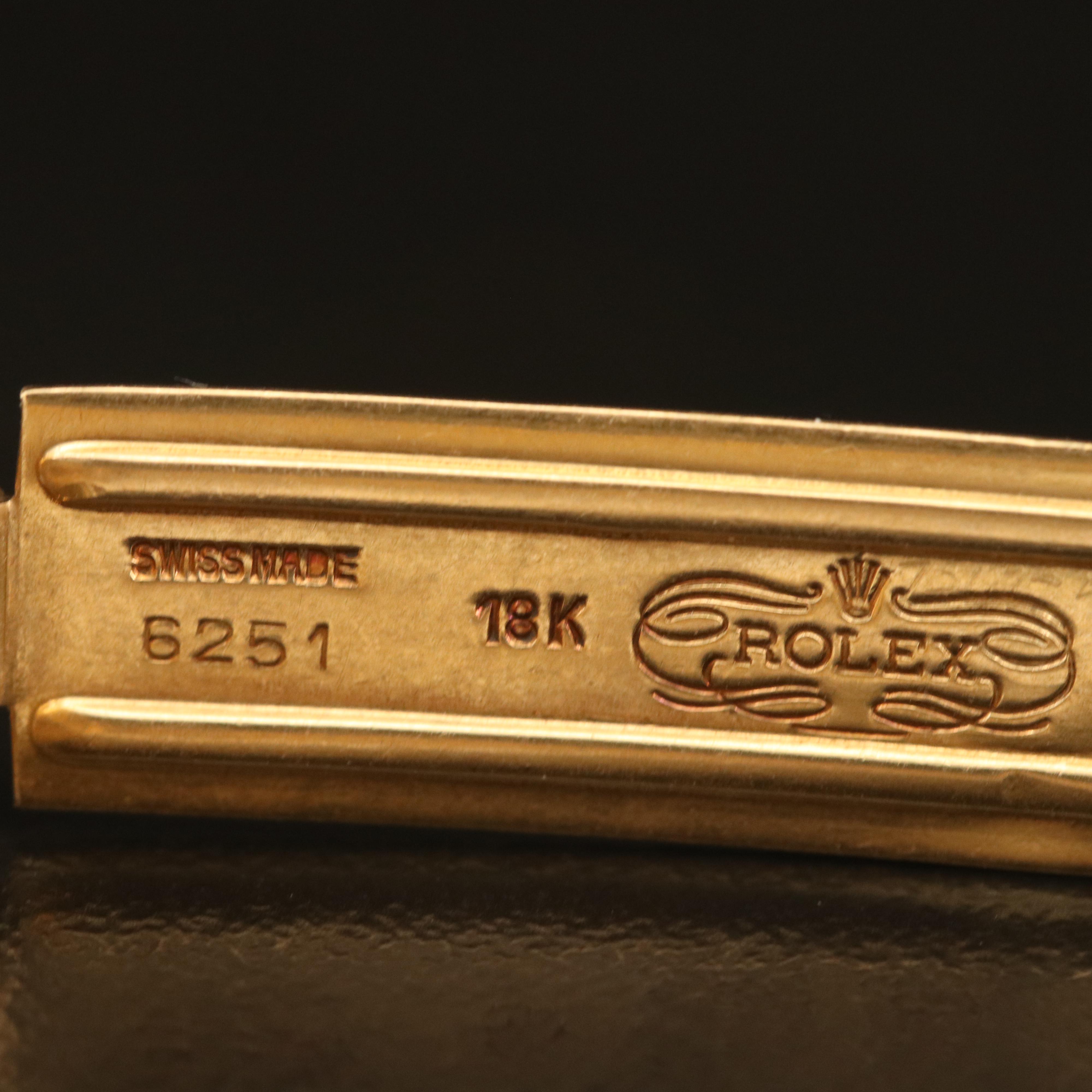 1983 Rolex Datejust 18K Gold Watch