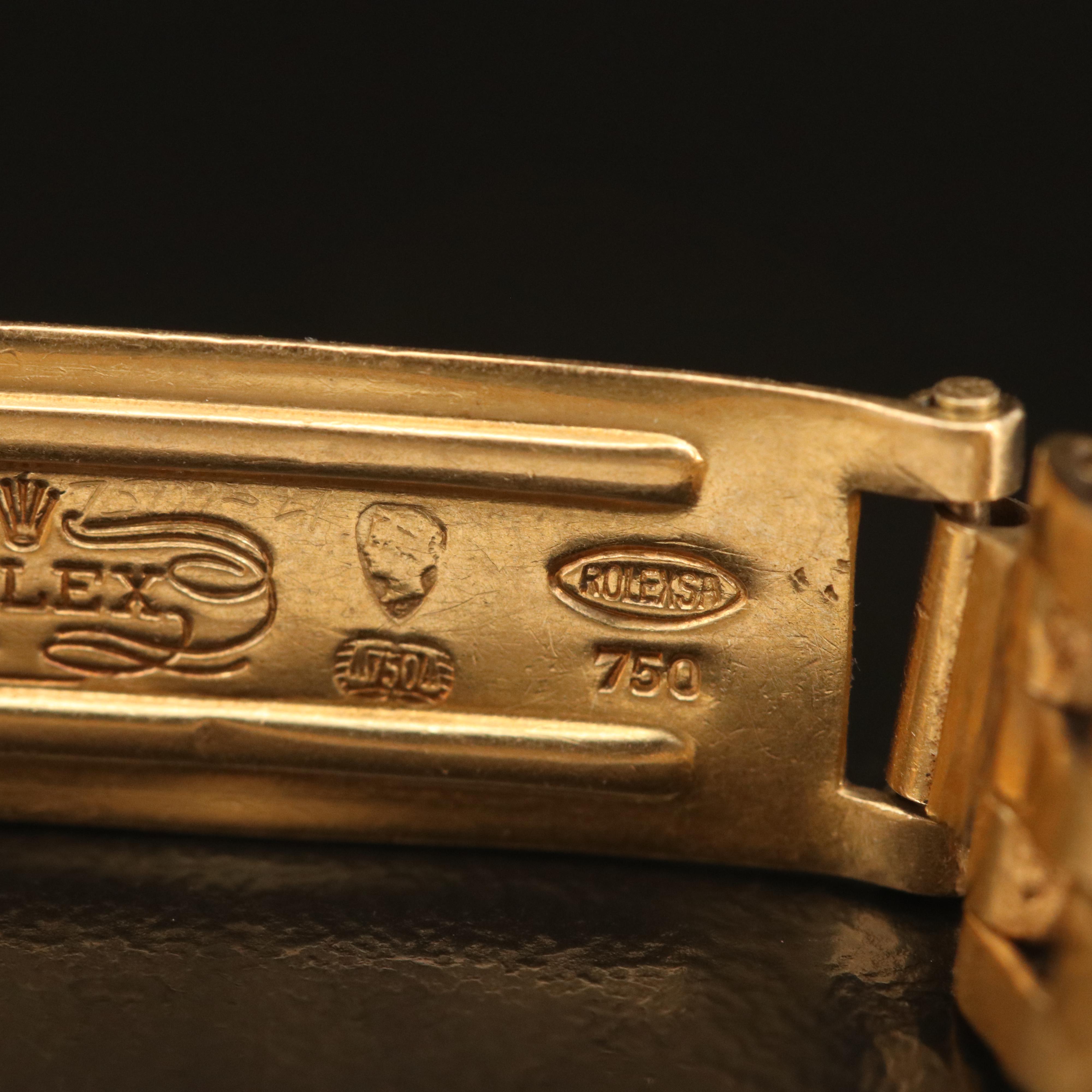 1983 Rolex Datejust 18K Gold Watch