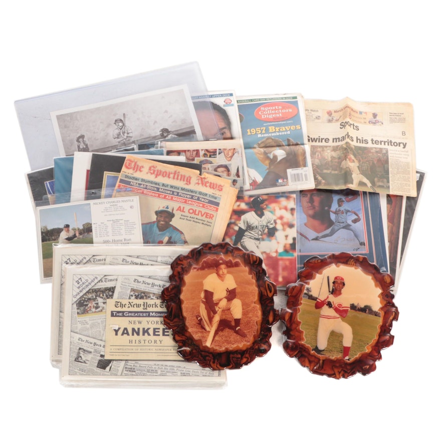 Baseball Memorabilia Collection